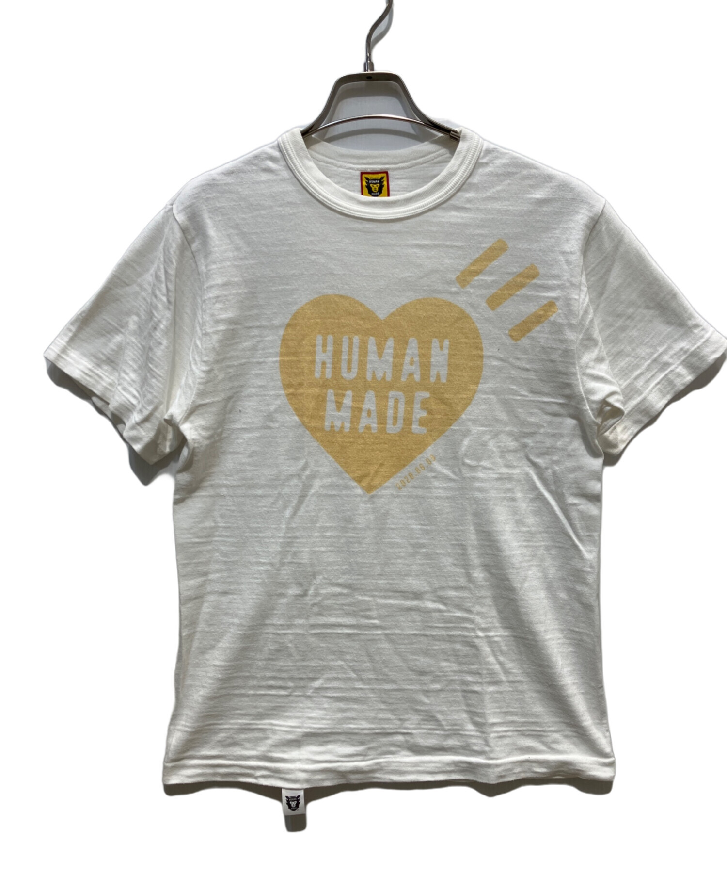 中古・古着通販】HUMAN MADE (ヒューマンメイド) 半袖Tシャツ ホワイト 