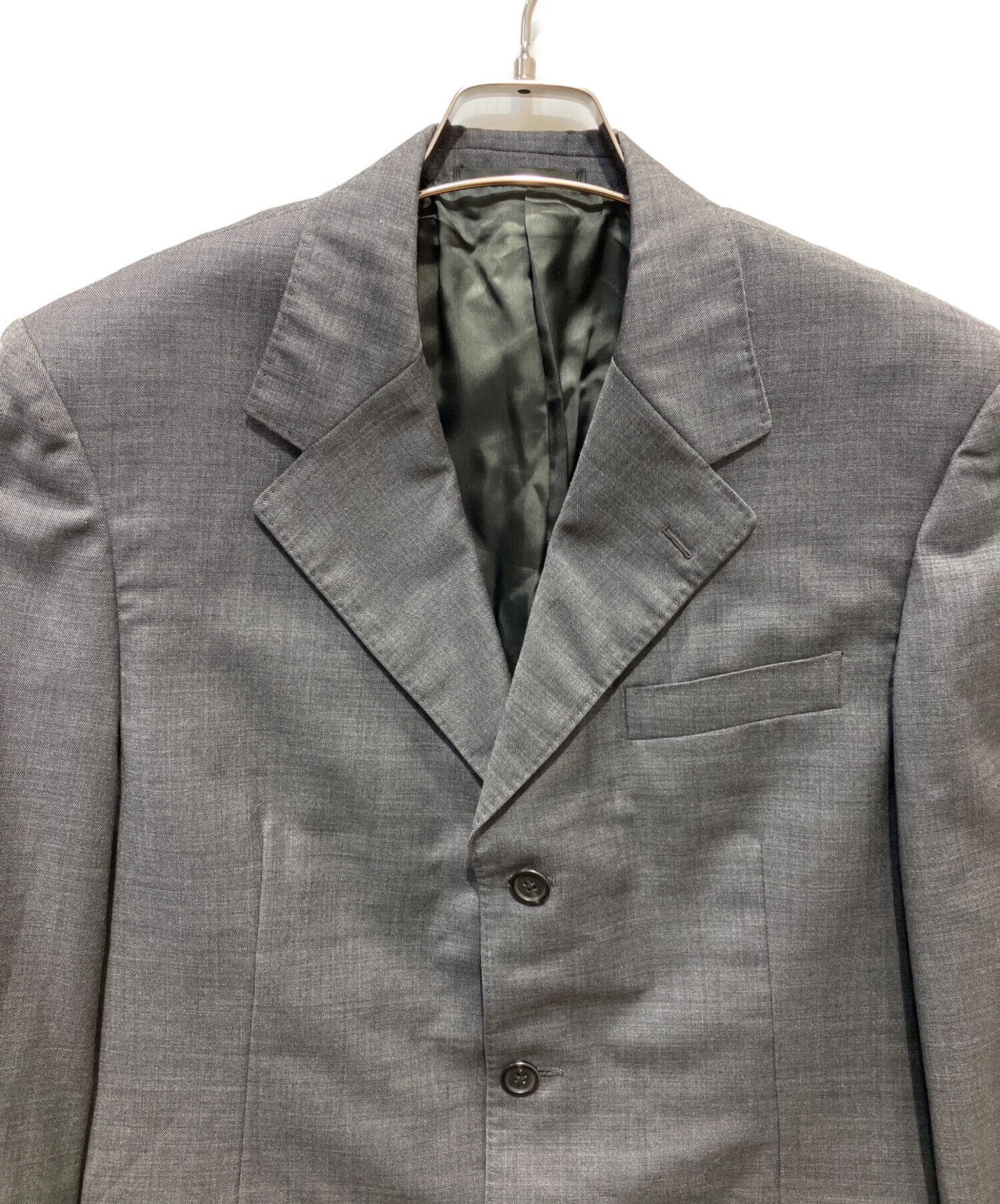 中古・古着通販】PRADA (プラダ) セットアップスーツ グレー サイズ