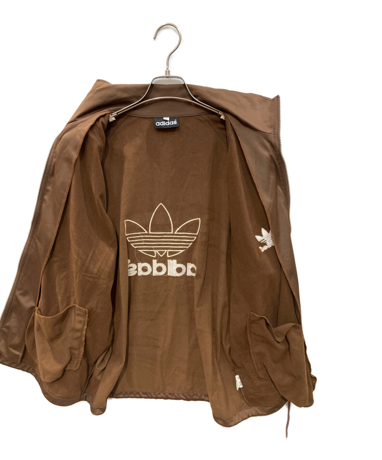 中古・古着通販】adidas (アディダス) トラックジャケット ブラウン