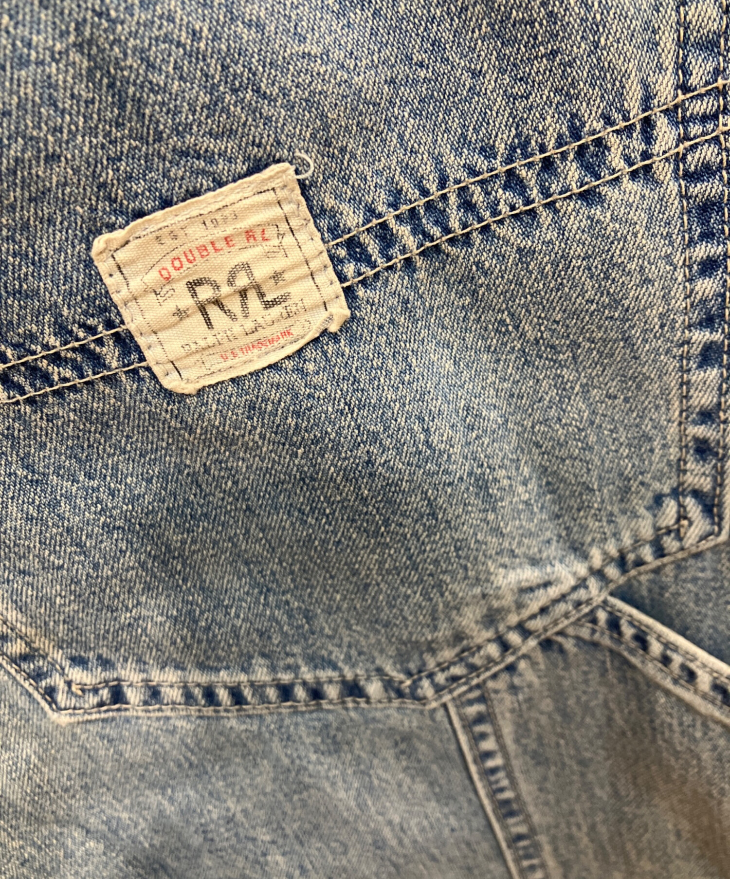 中古・古着通販】RRL (ダブルアールエル) 三ツ星タグ ペインターデニム