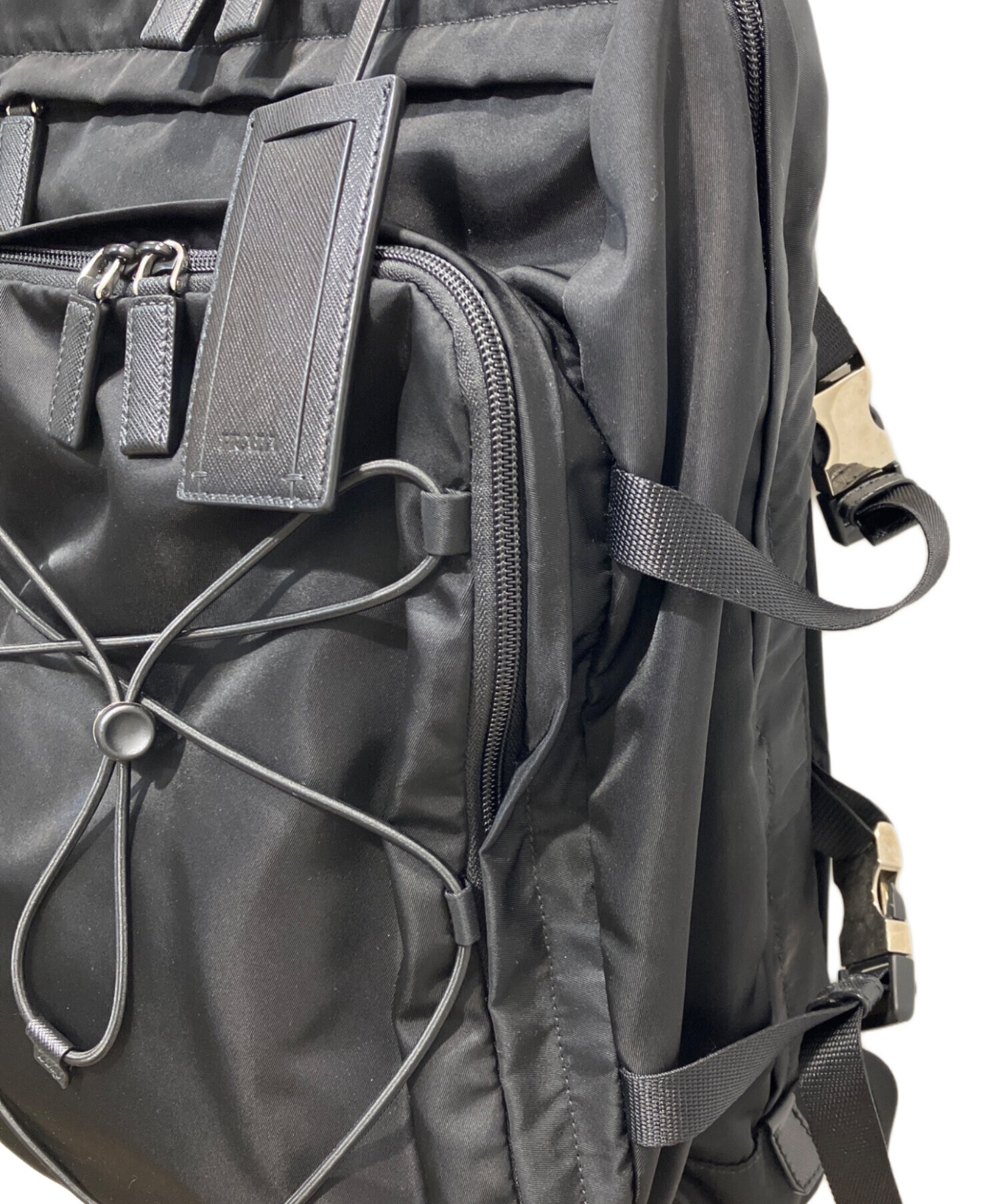 【正規品 / 中古】PRADAナイロンバックパックリュック プラダ 中古・古着通販】PRADA (プラダ) スピードロック ナイロンバックパック