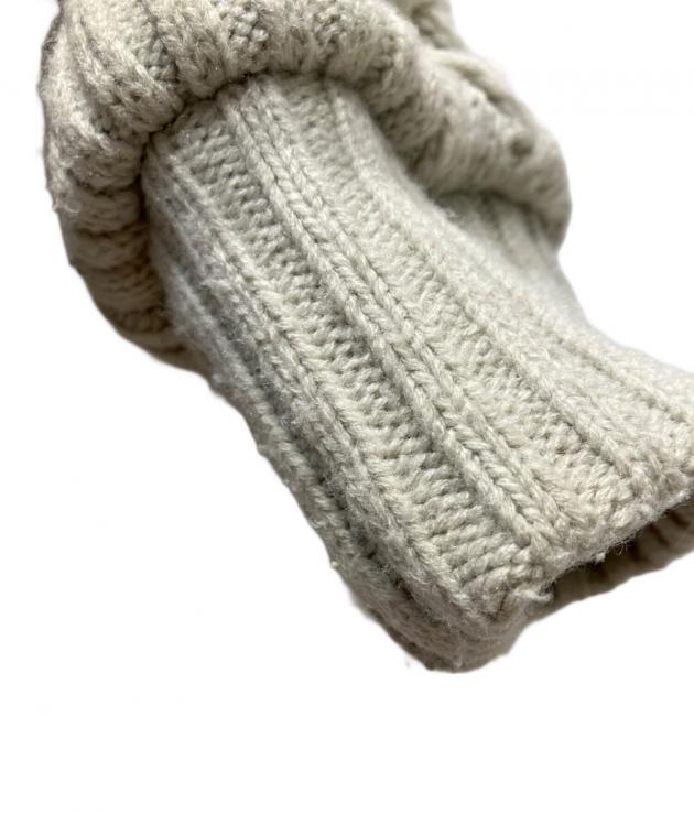 中古・古着通販】LAGUA GEM (ラグアジェム) CABLE KNIT FAUX FUR