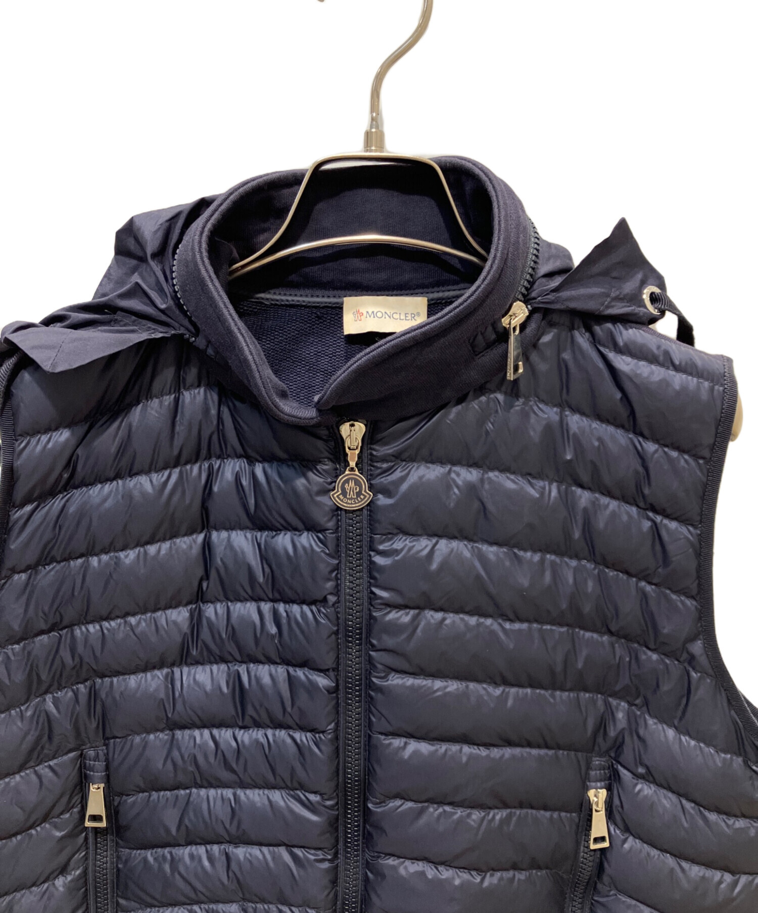 中古・古着通販】MONCLER (モンクレール) MAGLIA GILET ダウン切替
