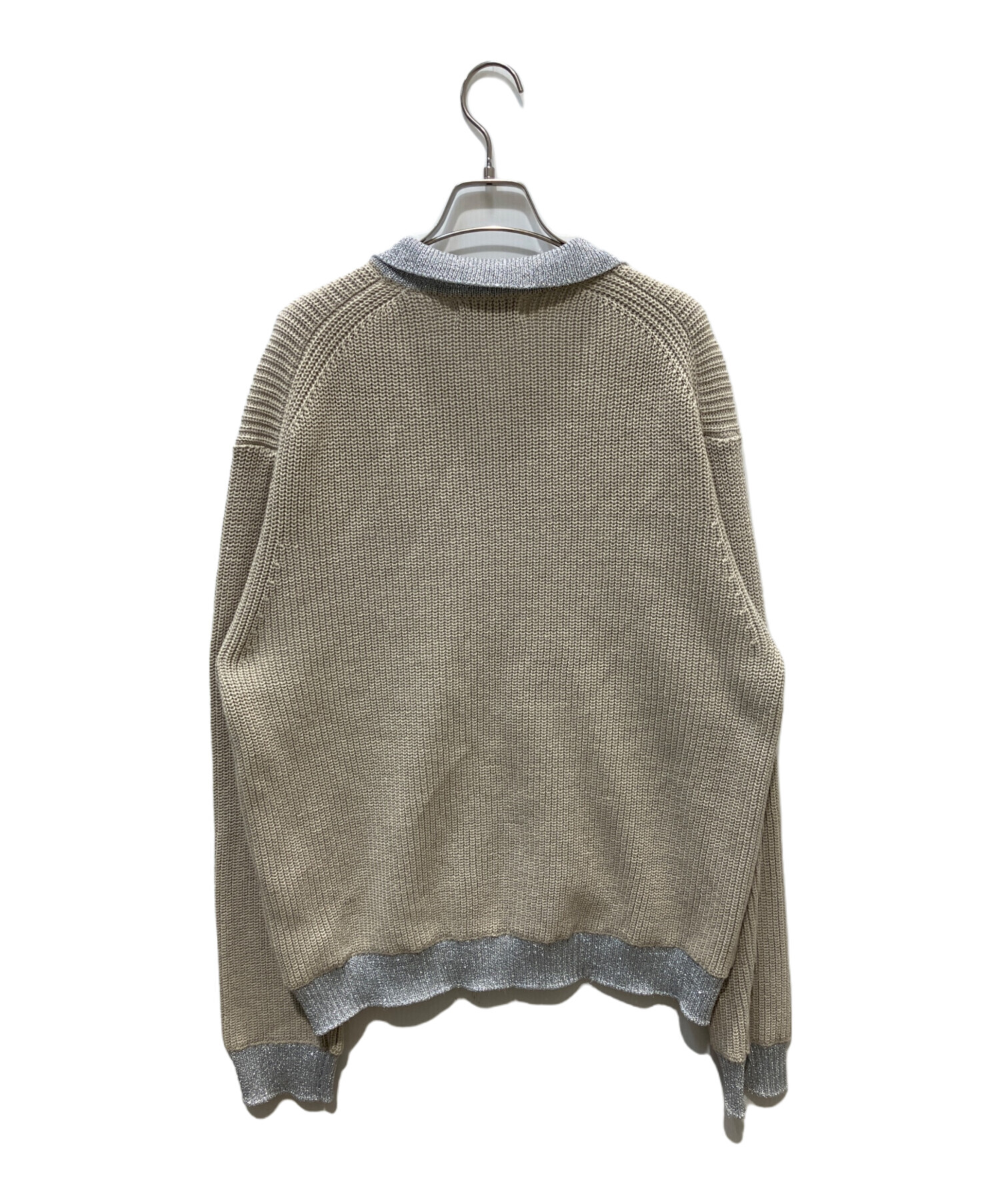 中古・古着通販】TTT MSW (ティー) カーディガン ベージュ サイズ:M