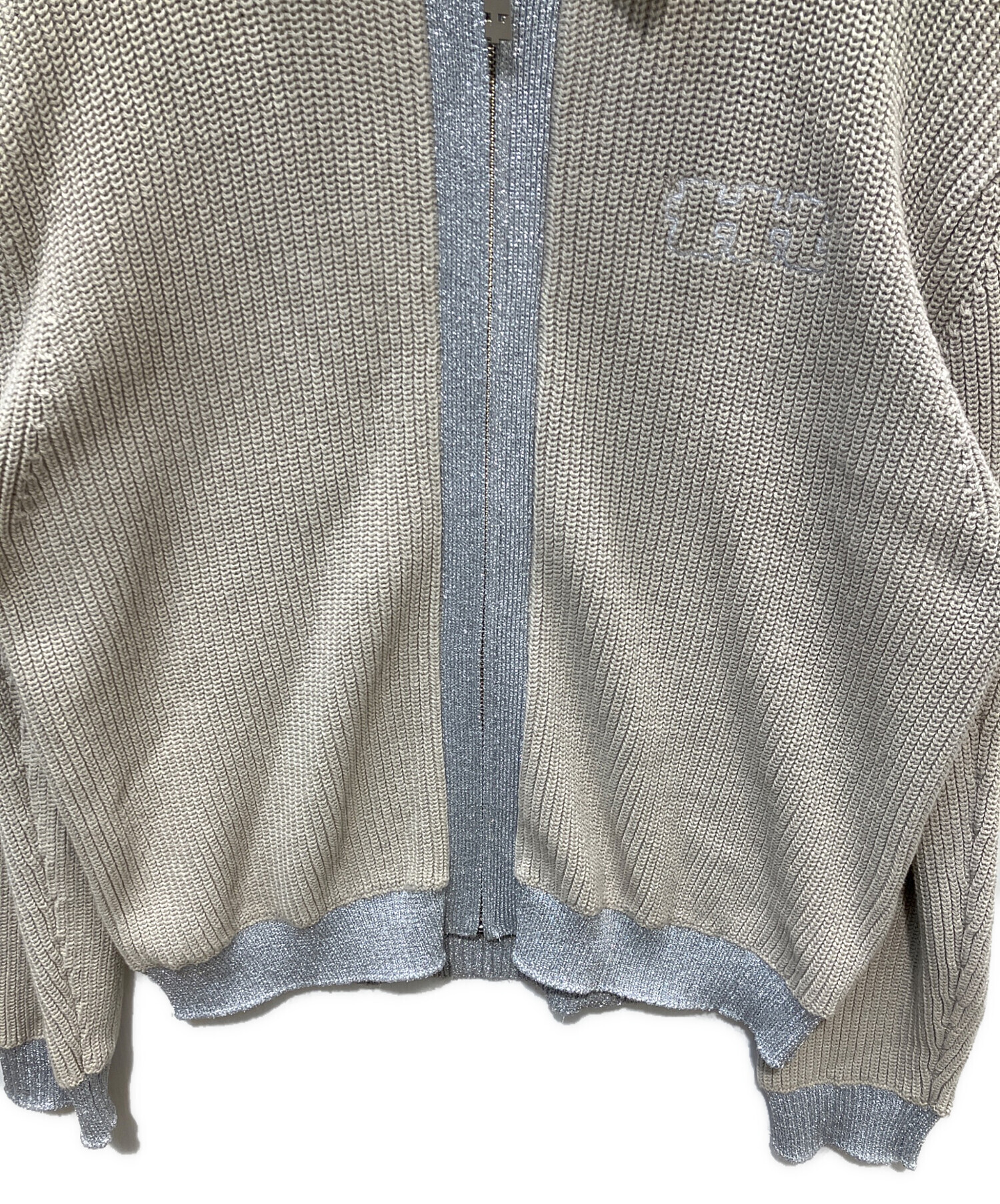 中古・古着通販】TTT MSW (ティー) カーディガン ベージュ サイズ:M