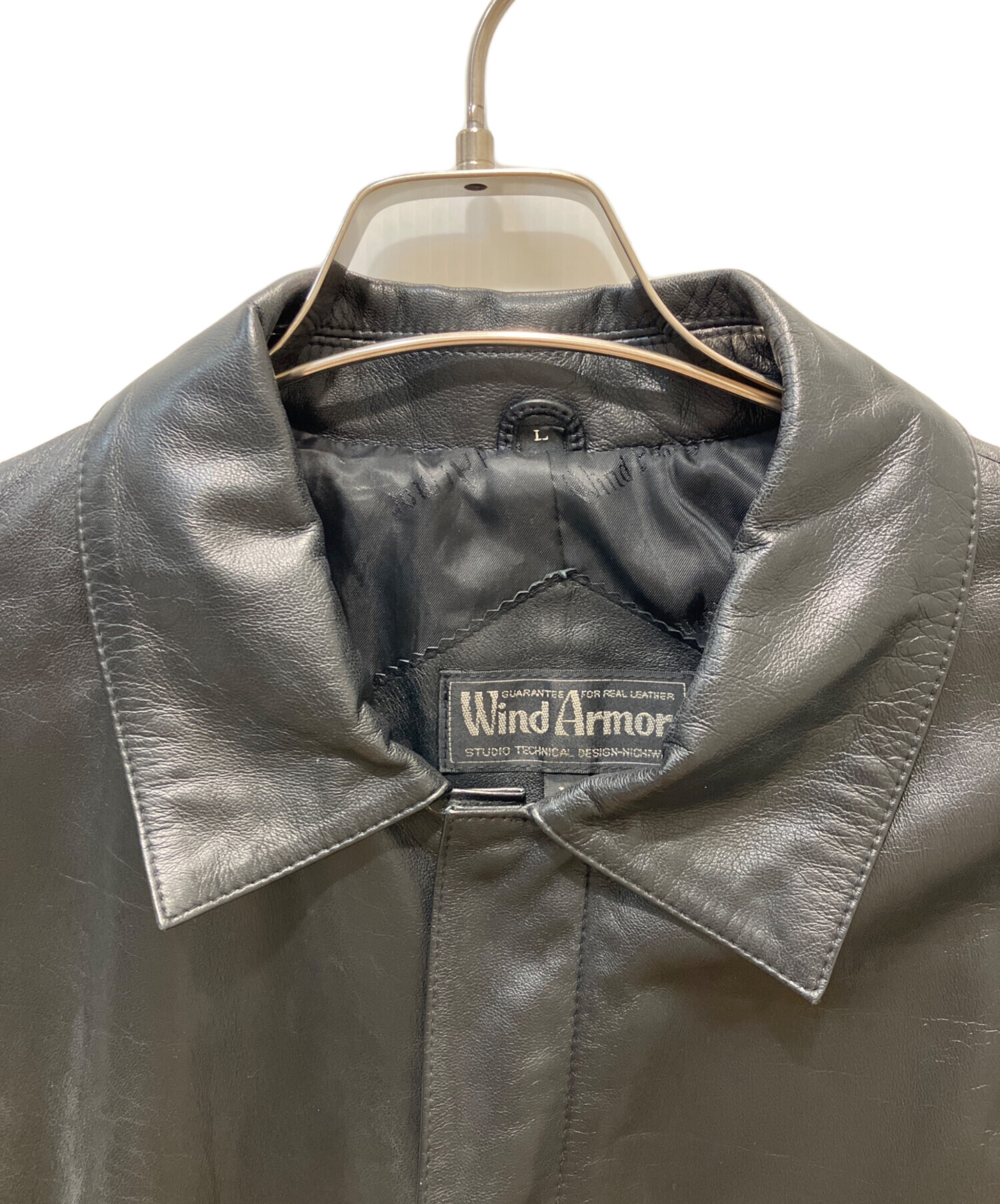 中古・古着通販】Wind Armor (ウィンドアーマー) レザーコート