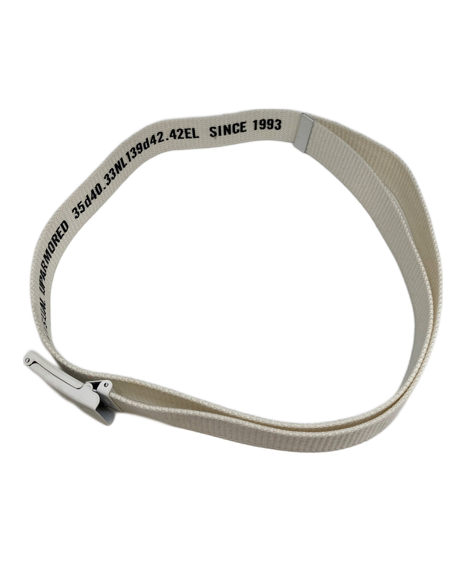 中古・古着通販】WTAPS (ダブルタップス) ガチャベルト アイボリー