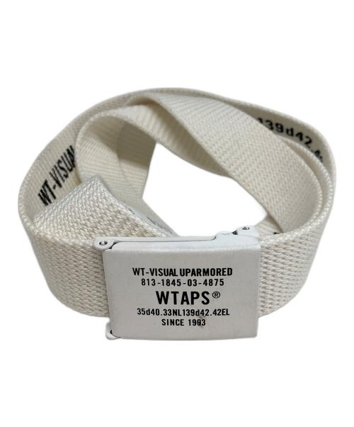 WTAPS GIB BELT WHITE ダブルタップス ベルト ホワイト 中古・古着通販】WTAPS (ダブルタップス) ガチャベルト アイボリー