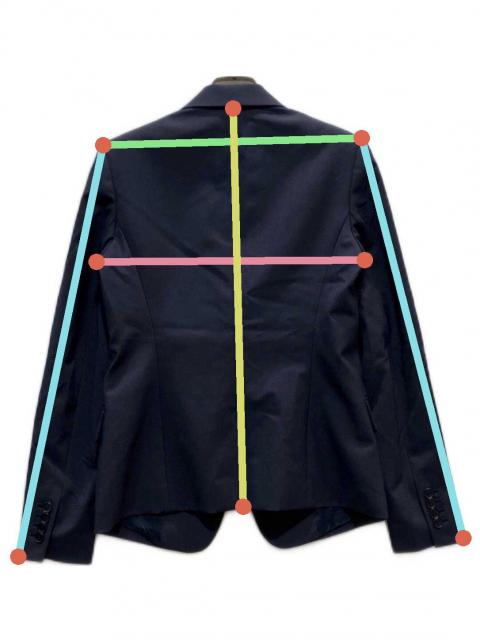 未使用級✨️Theory TAILOR テーラードジャケット 背抜き ネイビー L 中古・古着通販】theory (セオリー) 1Bテーラードジャケット ネイビー