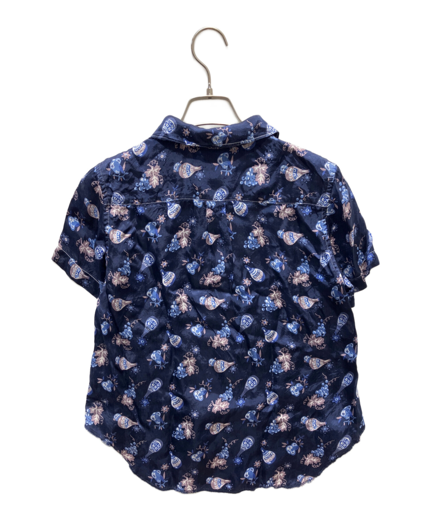 トリココムデギャルソン　フロッキパラプリントシャツ　新品同様 中古・古着通販】tricot COMME des GARCONS (トリココムデギャルソン