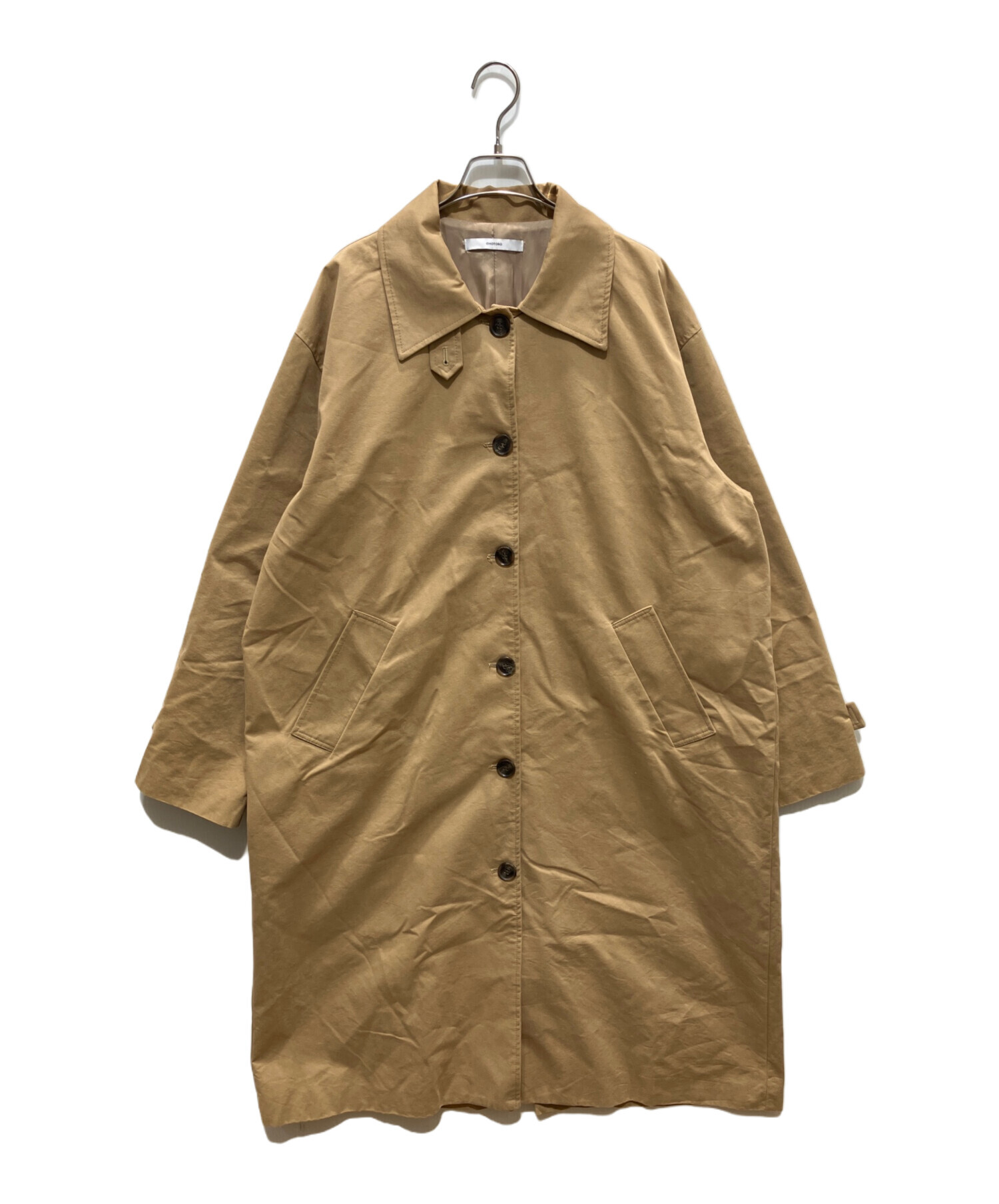 中古・古着通販】OHOTORO (オオトロ) firenze trench coat ベージュ