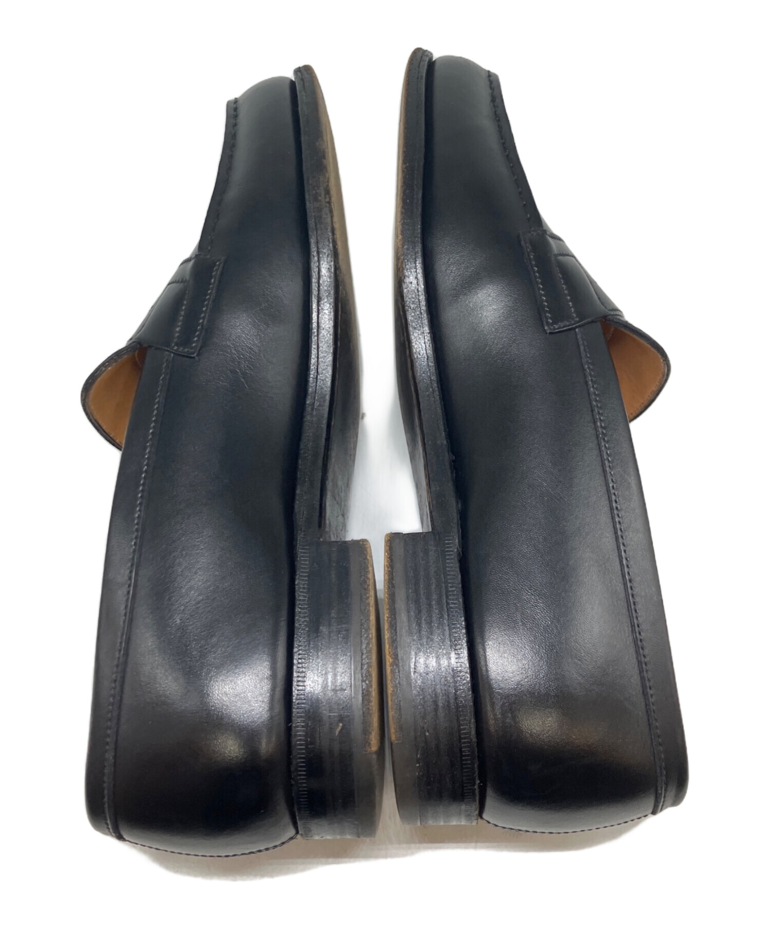 J.M. WESTONウェストンボックスカーフレザー6E ブラック 中古・古着通販】J.M.WESTON (ジェイエムウエストン) SIGNATURE LOAFER