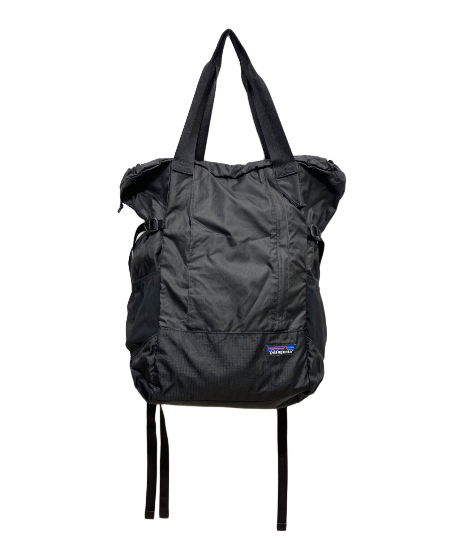 パタゴニア　LIGHTWEIGHT TRAVEL TOTE PACK ブラック 中古・古着通販】Patagonia (パタゴニア) Lightweight Travel Tote