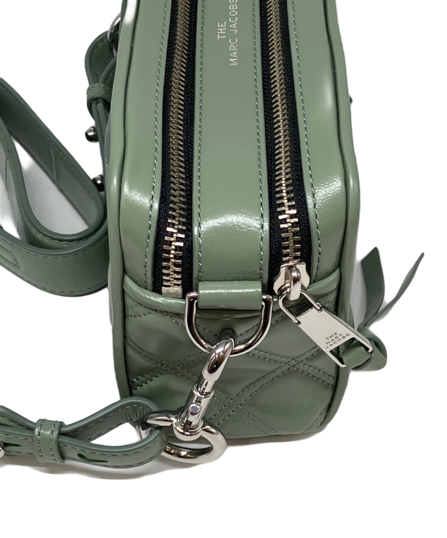 ビンテージ　マークジェイコブス レザー チェーン ショルダーバッグ グリーン 中古・古着通販】THE MARC JACOBS (ザマークジェイコブス) THE