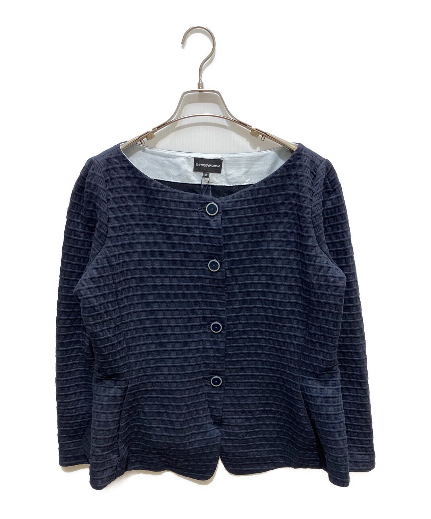 中古・古着通販】EMPORIO ARMANI (エンポリオ アルマーニ) ノーカラー