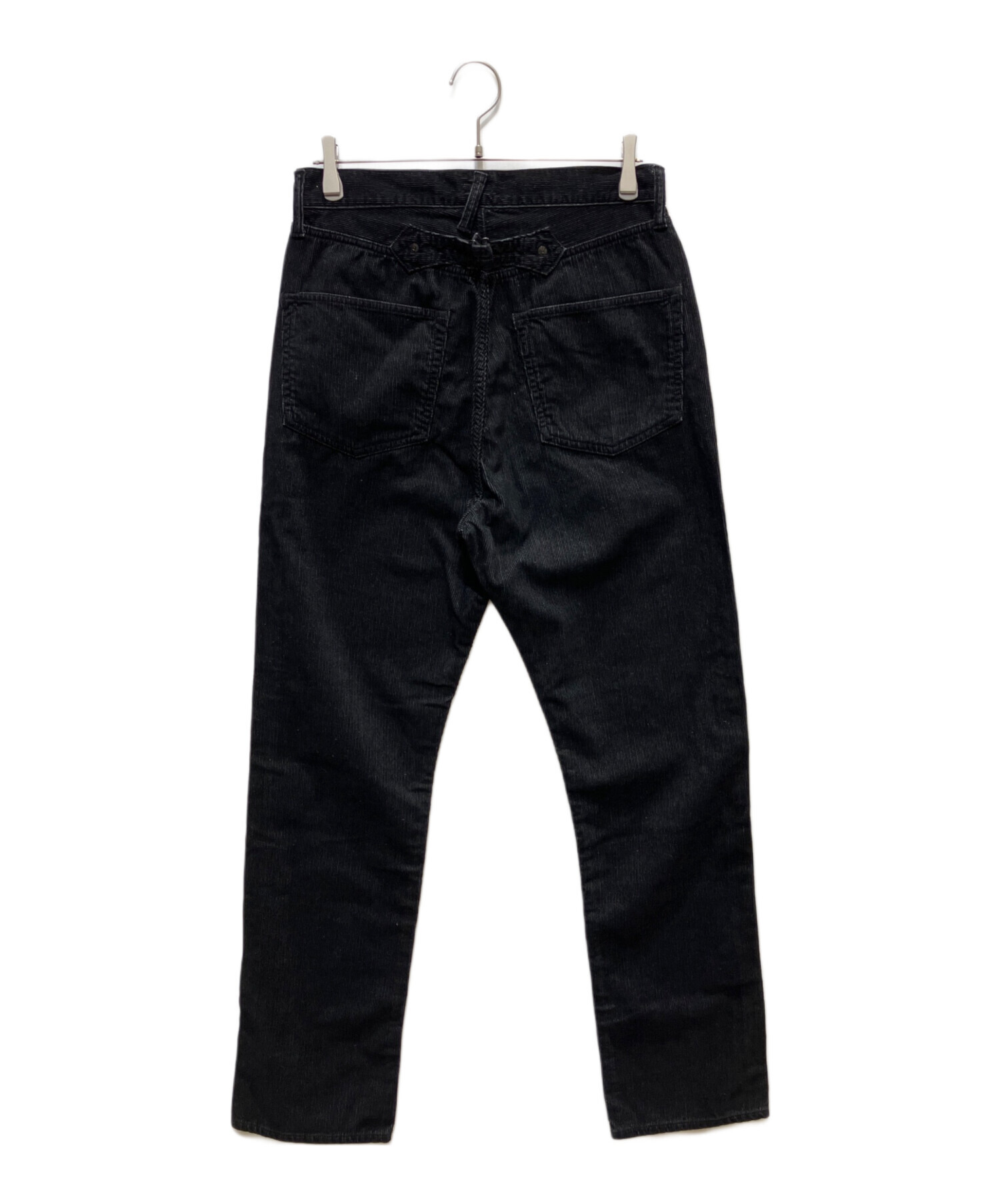 中古・古着通販】KAPITAL (キャピタル) コーデュロイパンツ ブラック