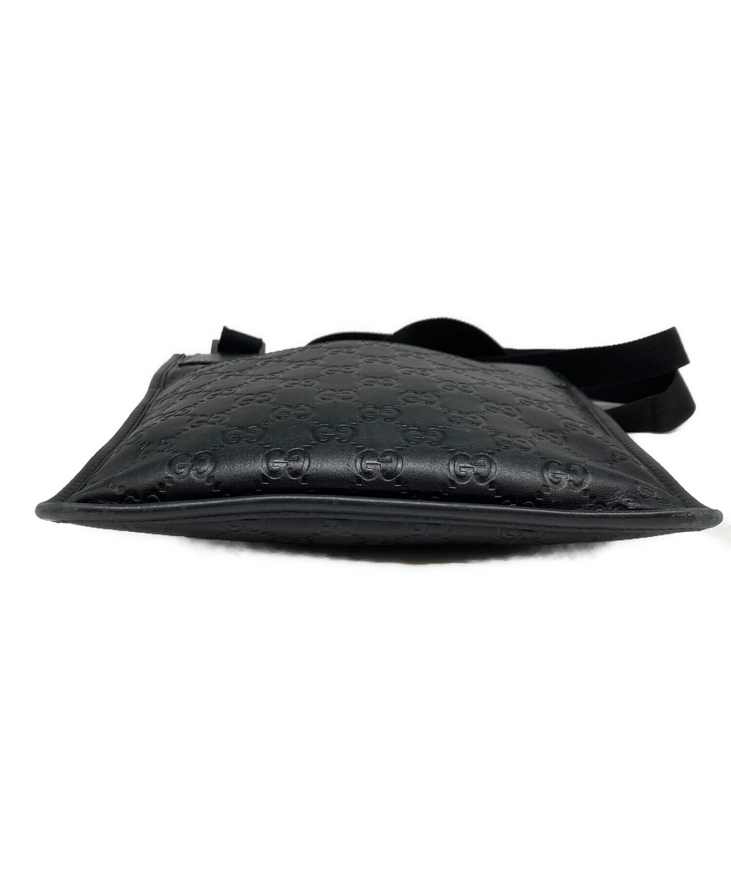 中古・古着通販】GUCCI (グッチ) グッチシマ レザーショルダーバッグ