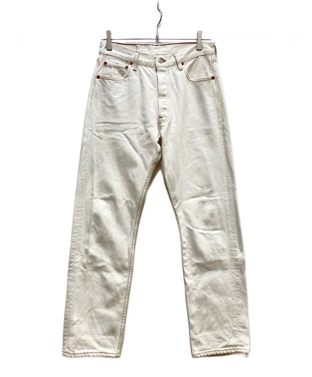 中古・古着通販】LEVI'S (リーバイス) 501デニムパンツ ホワイト