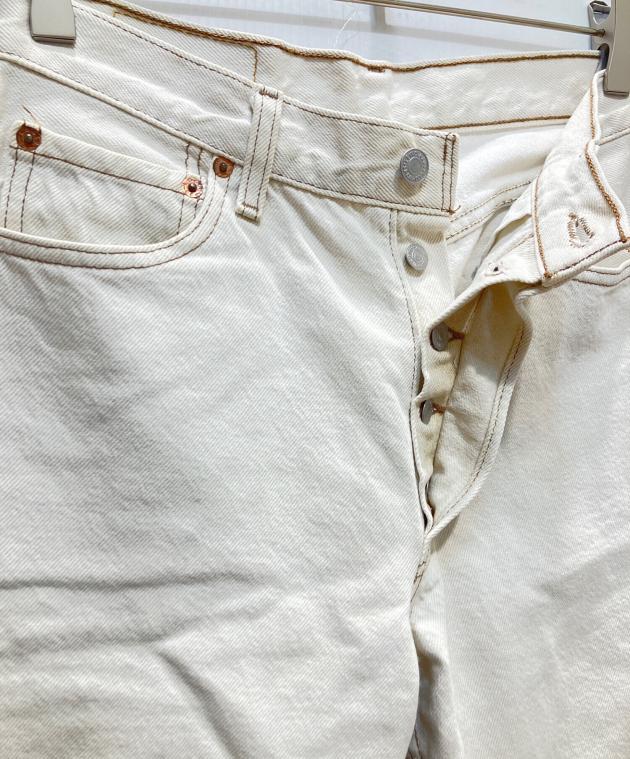 中古・古着通販】LEVI'S (リーバイス) 501デニムパンツ ホワイト