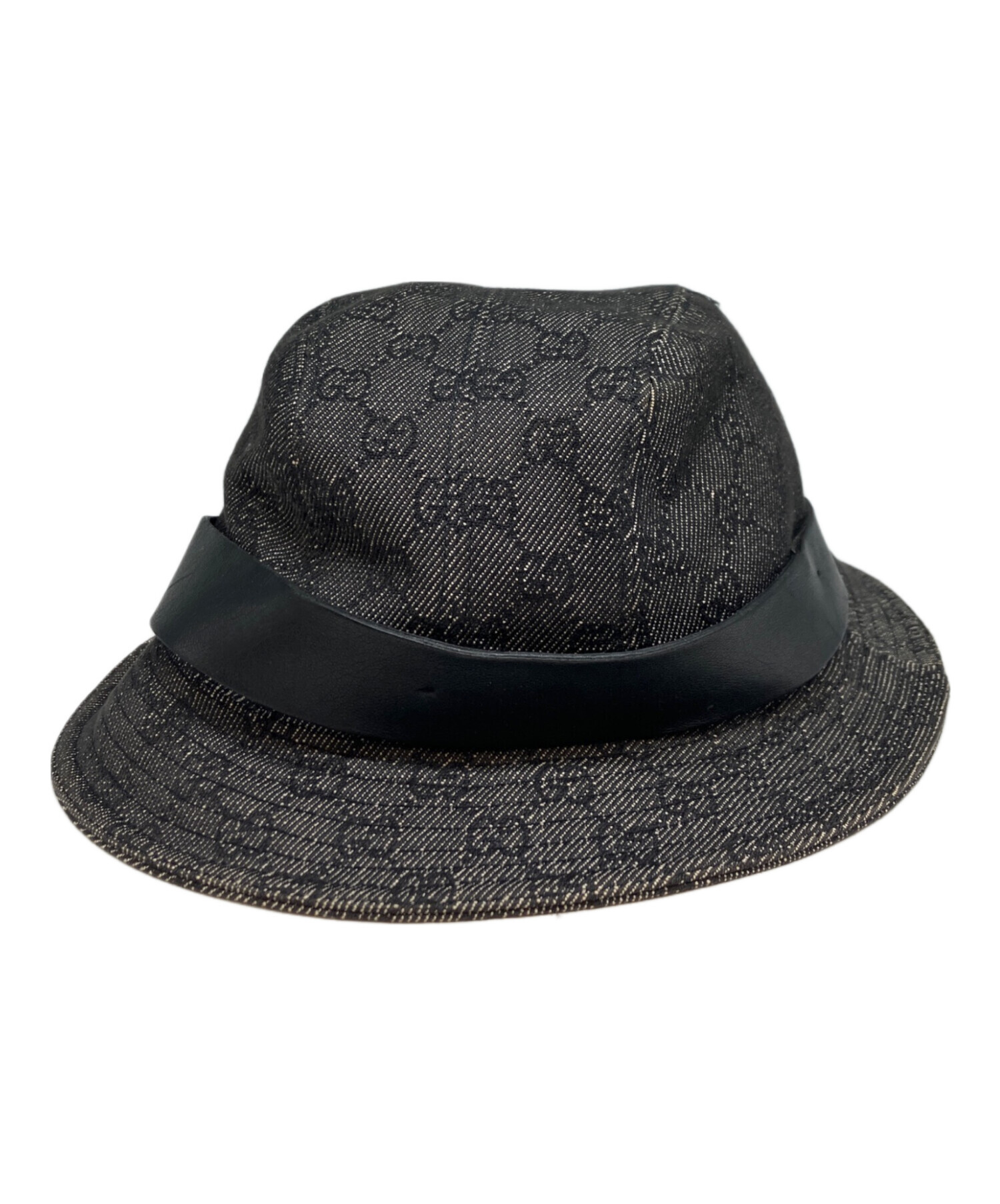 S*a様 未使用 試着のみ グッチ GUCCI ハット GGキャンバスM 57c 中古