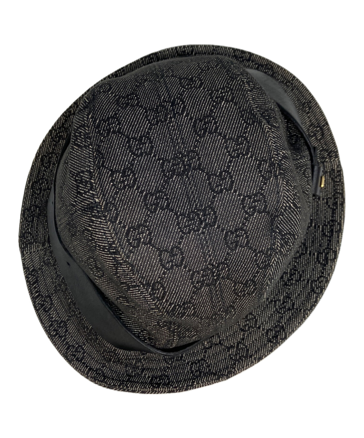中古・古着通販】GUCCI (グッチ) GGキャンバスハット グレー サイズ