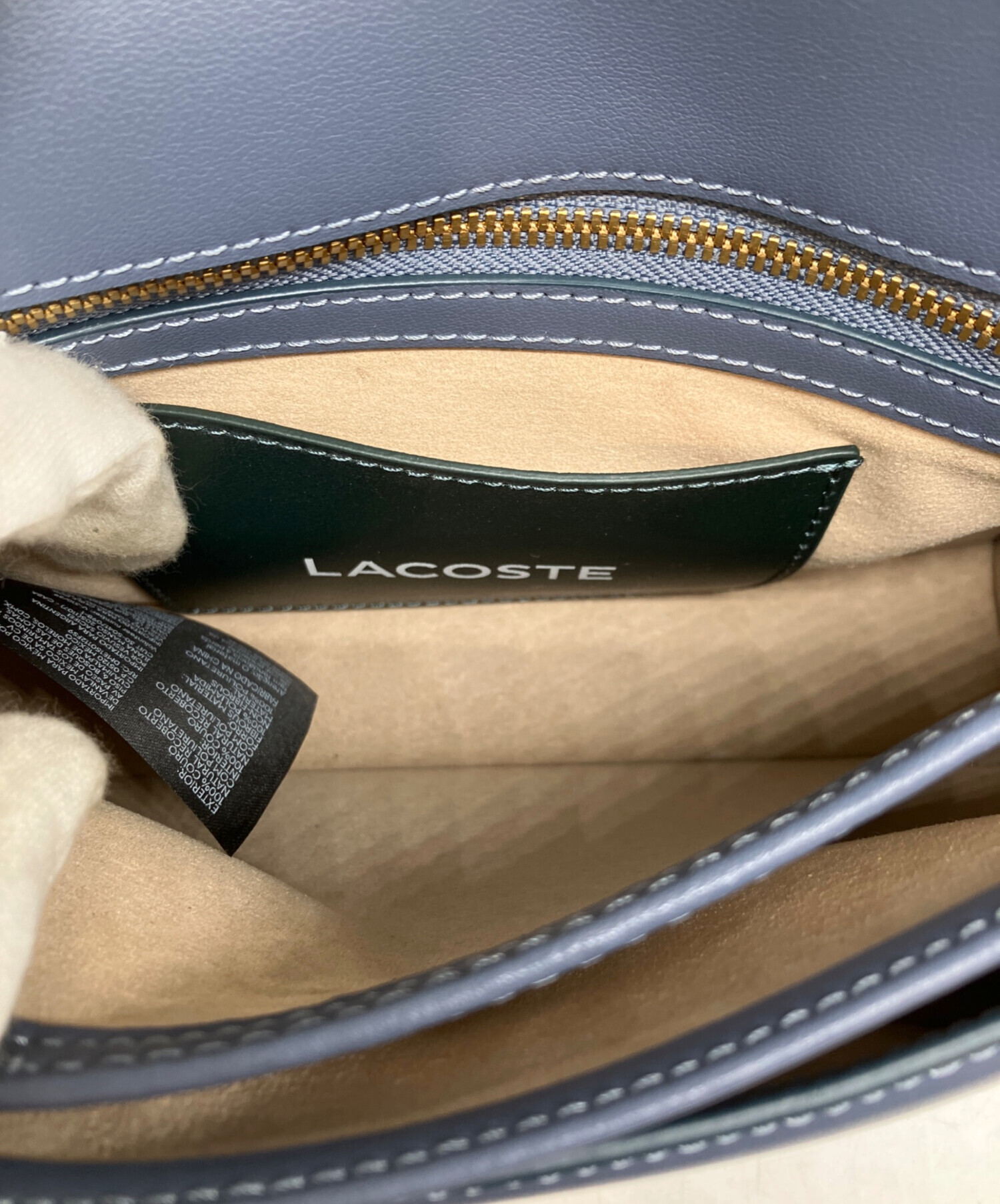 中古・古着通販】LACOSTE (ラコステ) テニスボールモチーフフラップ