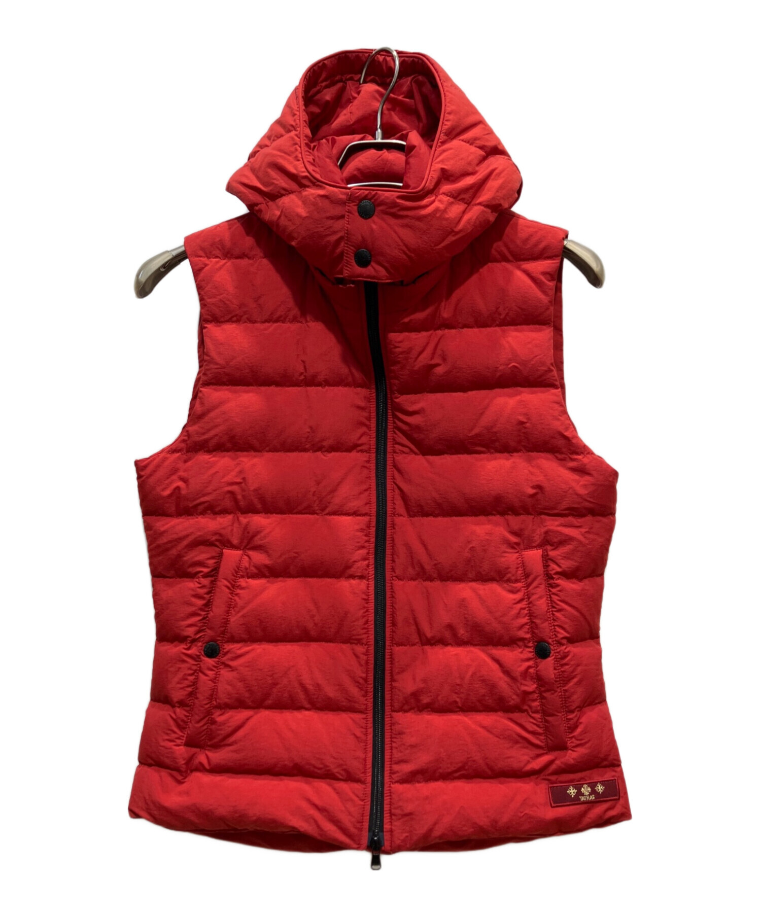 中古・古着通販】TATRAS (タトラス) ナイロンダウンベスト レッド
