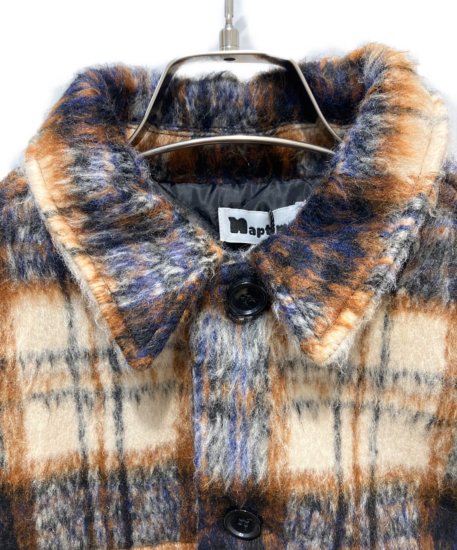 中古・古着通販】Naptime. (ナップタイム) 25AW チェック中綿