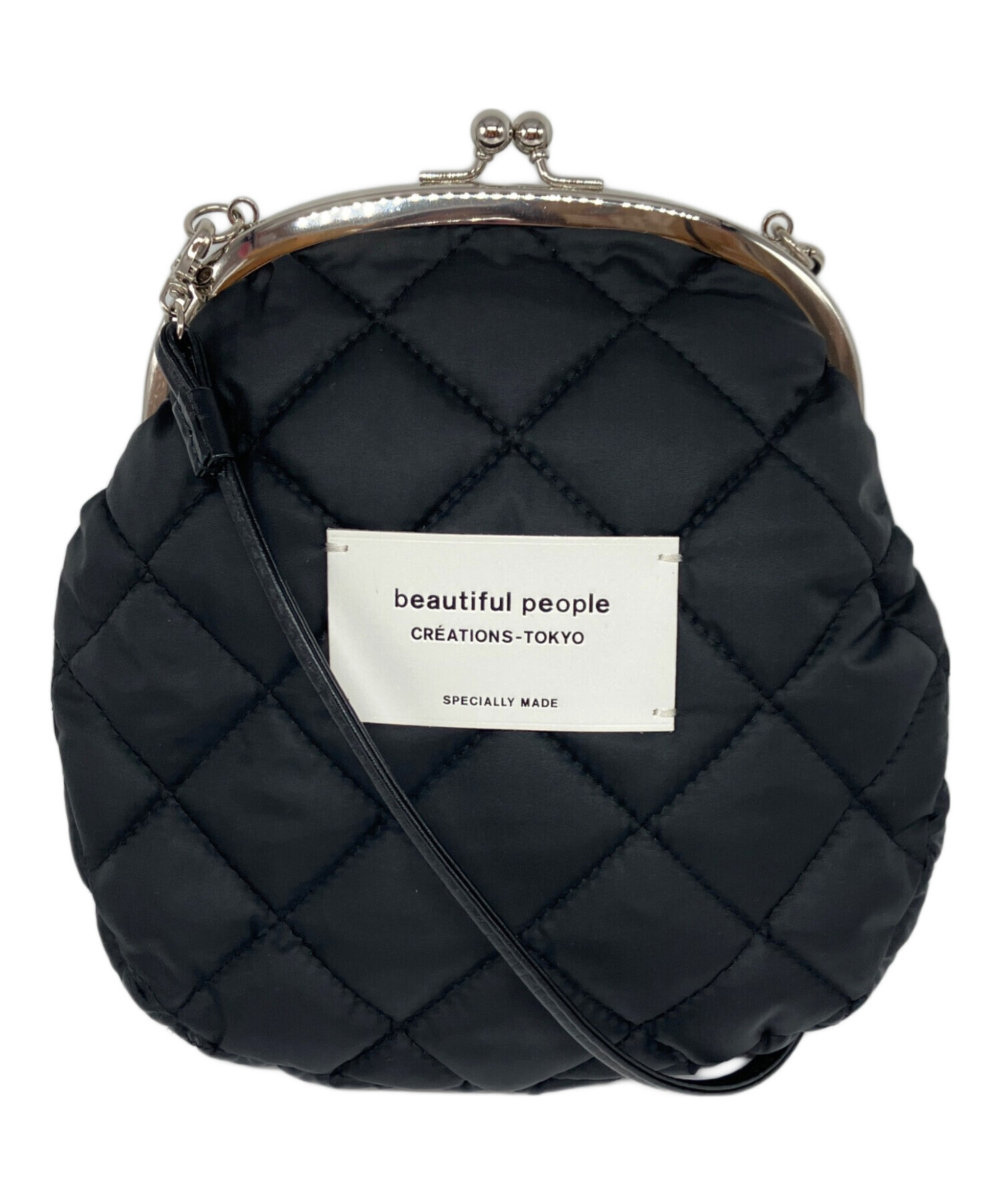 beautiful people キルティング がま口 ショルダーバッグ 中古・古着通販】beautiful people (ビューティフルピープル) ARKnets