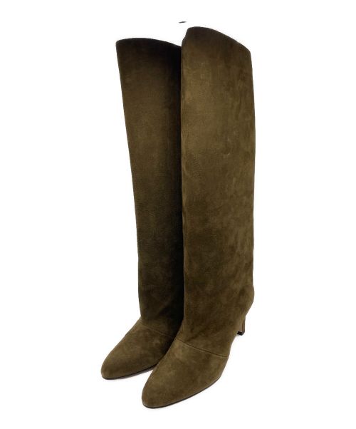 ネブローニ　黒 スエード ロングブーツ サイズ36 ネブローニ 黒 スエード ロングブーツ サイズ36 ネブローニ 黒