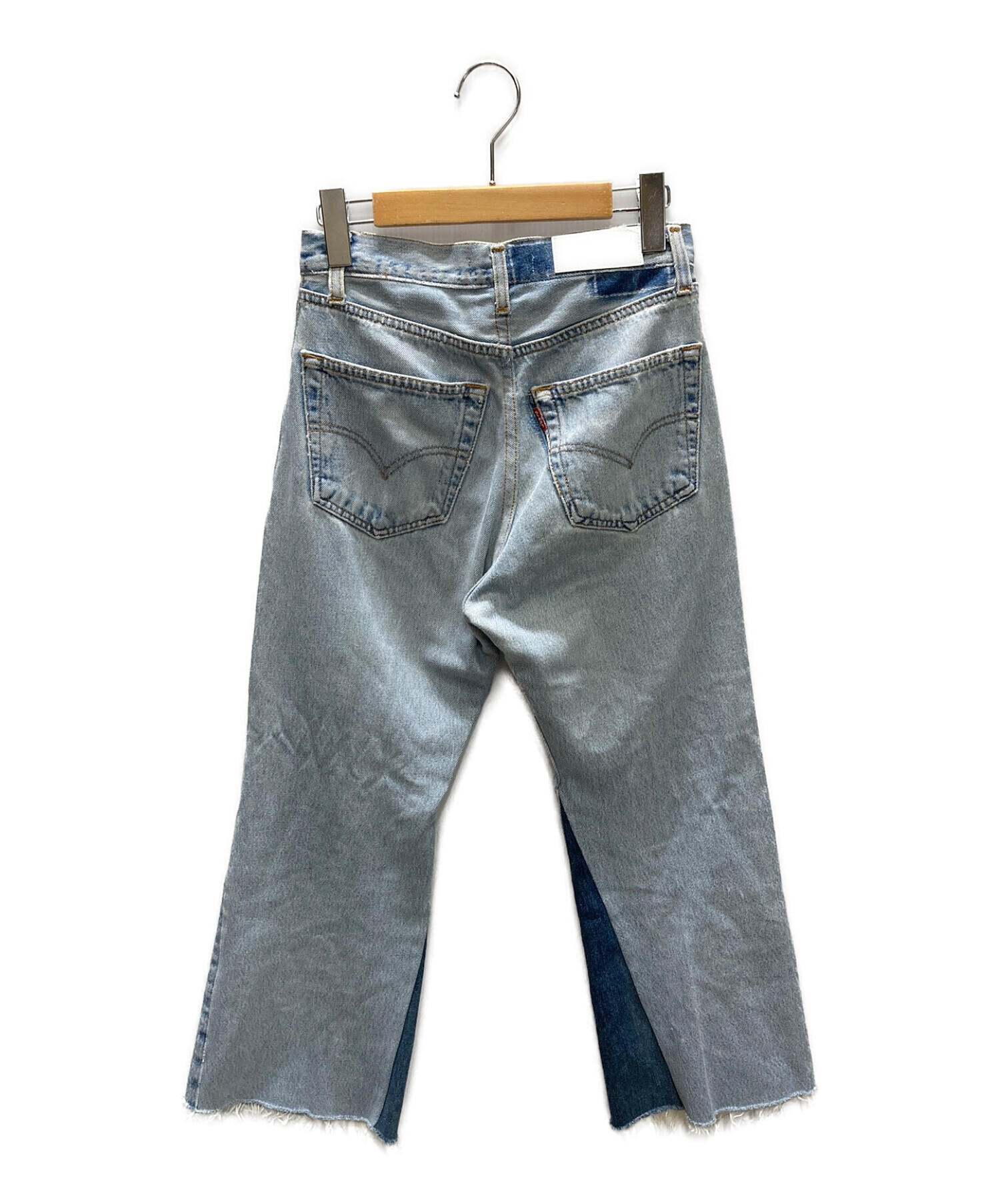 USA製 再構築 levis リメイク ブーツカット フレア デニムパンツW34 