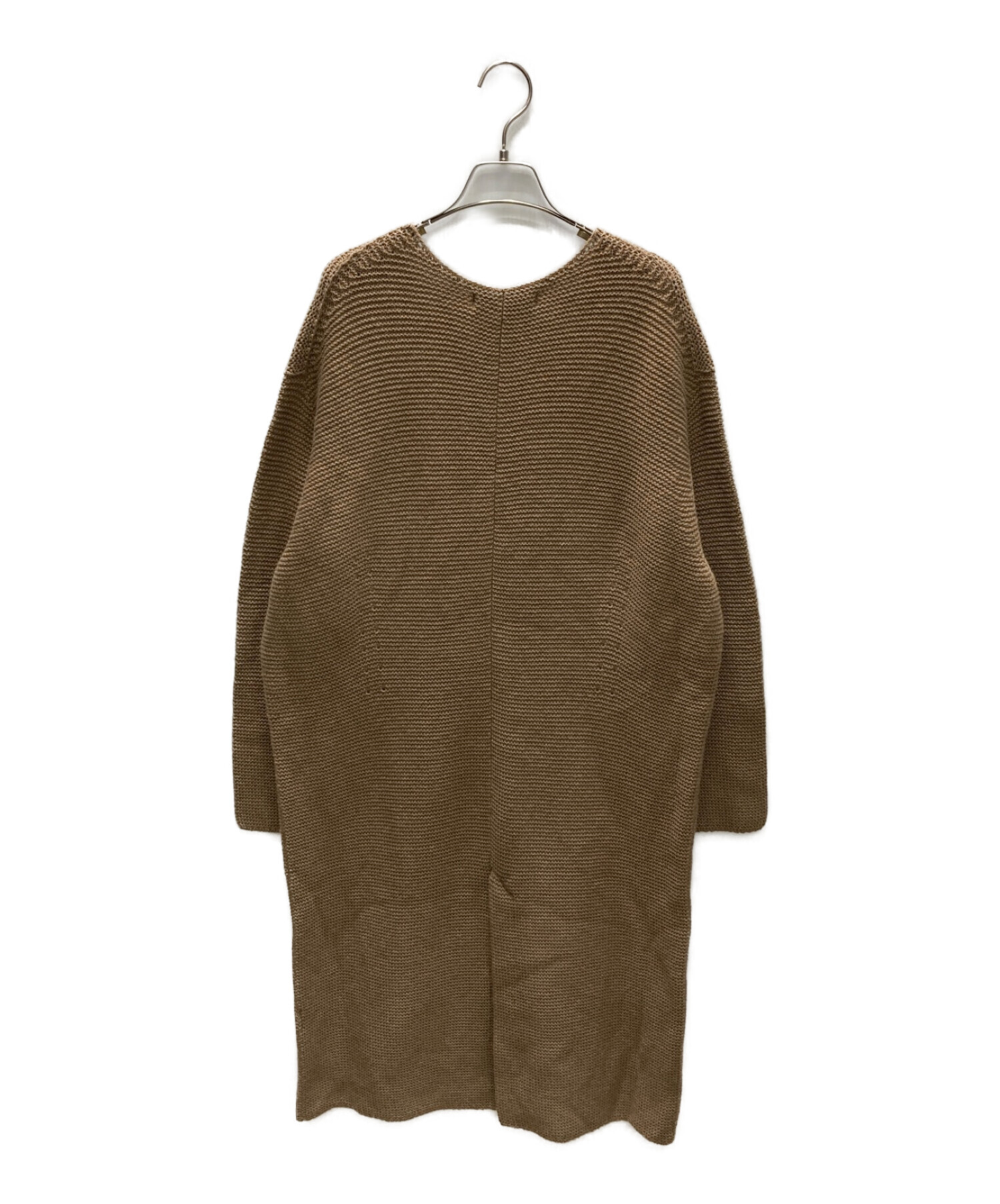 美品♪ブラーミン BRAHMIN ヤク100% ロング　ニットカーディガン 中古・古着通販】BRAHMIN (ブラーミン) ロングニットカーディガン