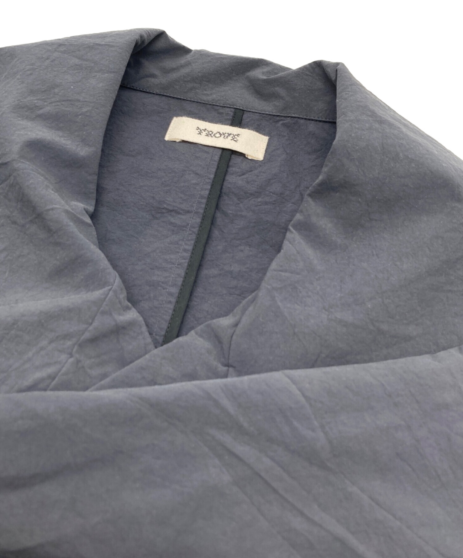 中古・古着通販】TROVE (トローヴ) コート チャコールグレー サイズ:3