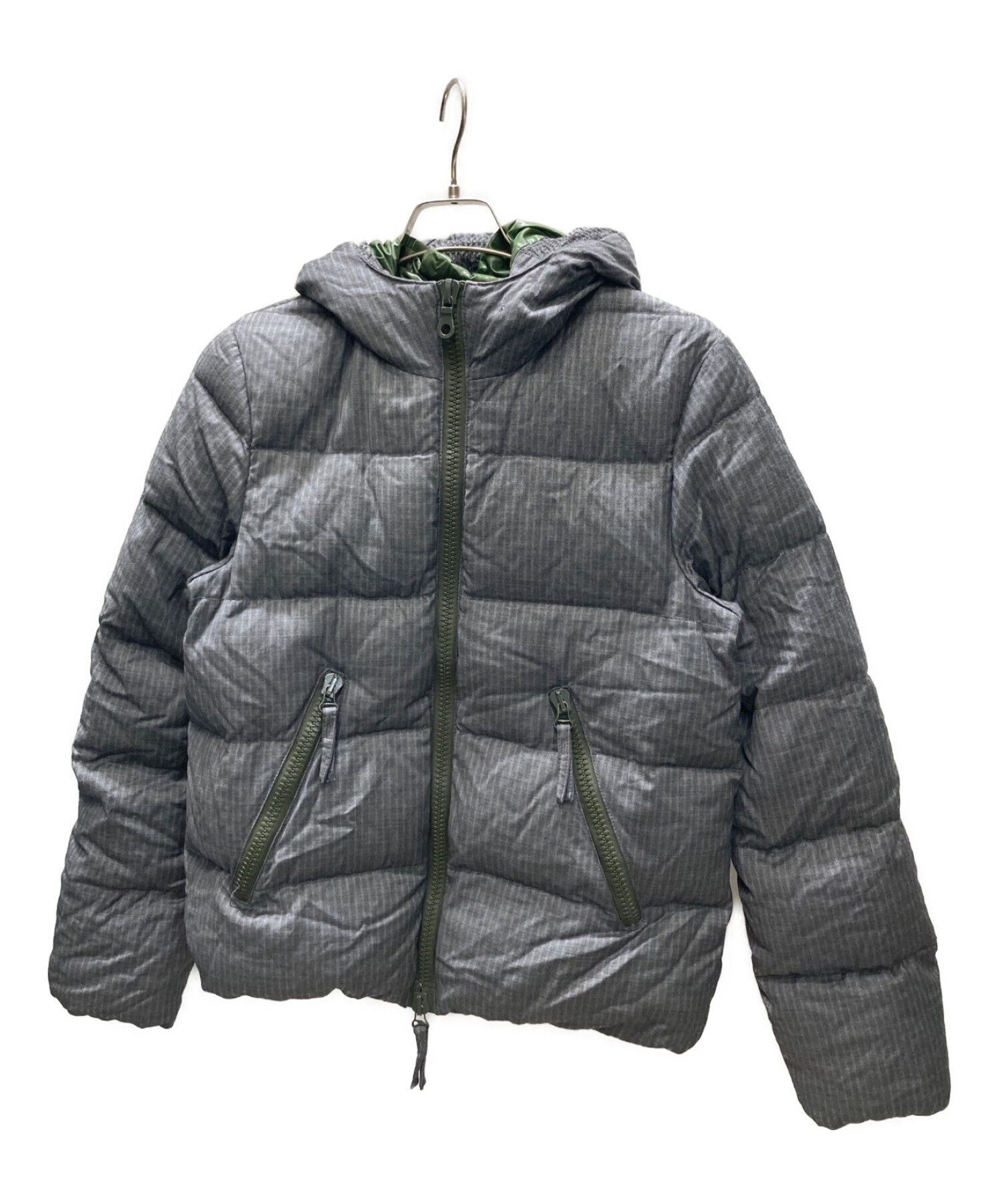 ⭐️最終価格⭐️デュベティカ 美品 グレー ダウンジャケット サイズ44 XL 中古・古着通販】DUVETICA (デュベティカ) ダウンジャケット グレー