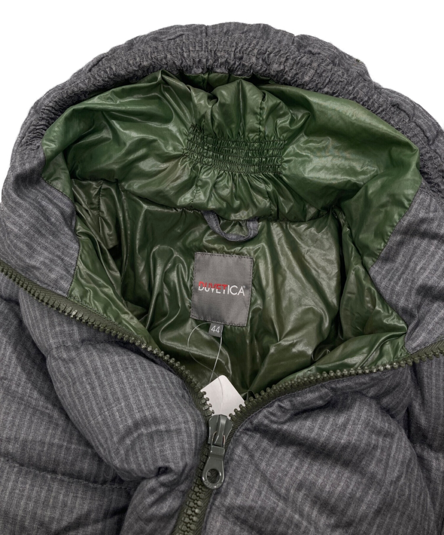 ⭐️最終価格⭐️デュベティカ 美品 グレー ダウンジャケット サイズ44 XL 中古・古着通販】DUVETICA (デュベティカ) ダウンジャケット グレー