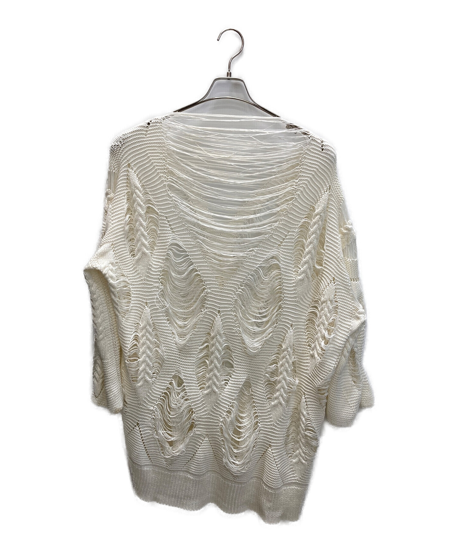 中古・古着通販】sulvam (サルバム) Yarn long sleeve Knit