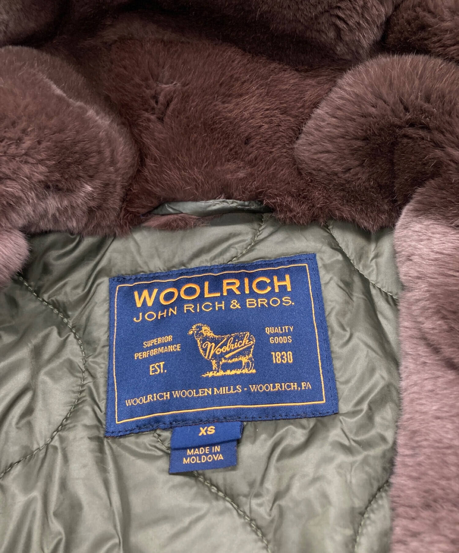 ウールリッチ モッズコート XSサイズ 中古・古着通販】WOOLRICH