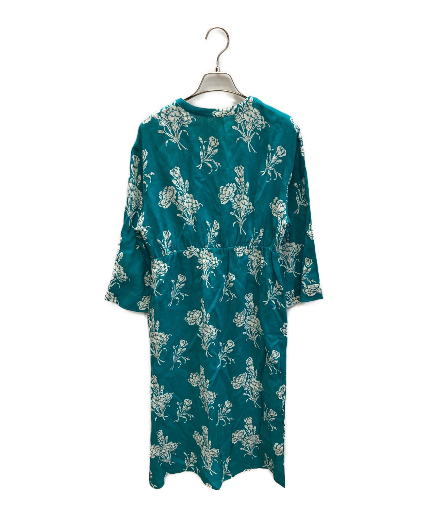 中古・古着通販】SOULEIADO (ソレイアード) プリントフラワー ガウン  