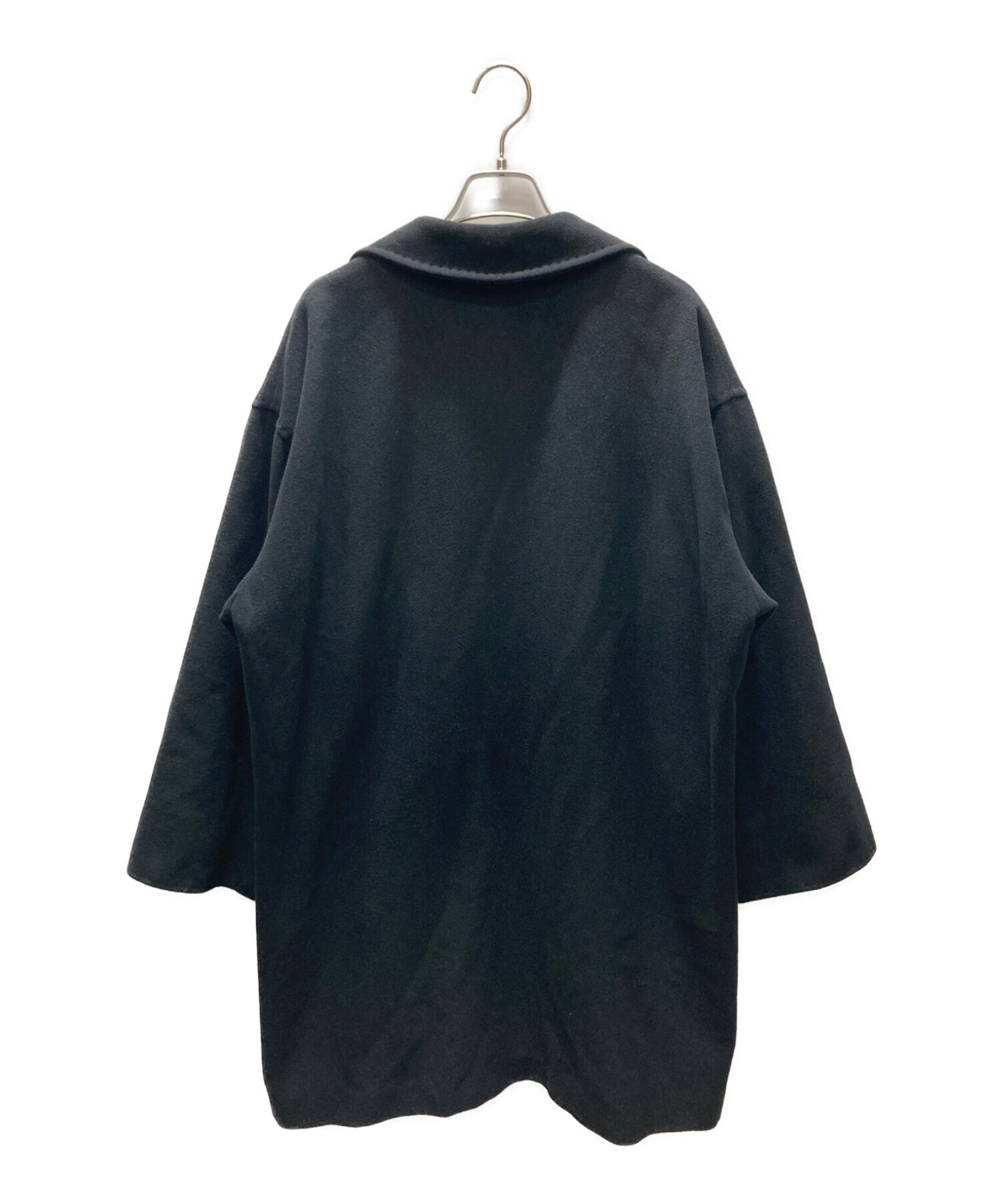 中古・古着通販】MaxMara (マックスマーラ) カシミヤ混ハーフコート