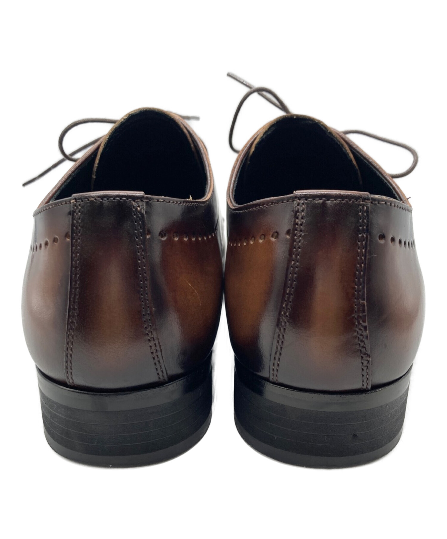 【whoop-de-doo】(未使用品) フープディドゥ　ブラウンブーツ 楽天市場】ヒールホール レースアップブーツ レースラウンド