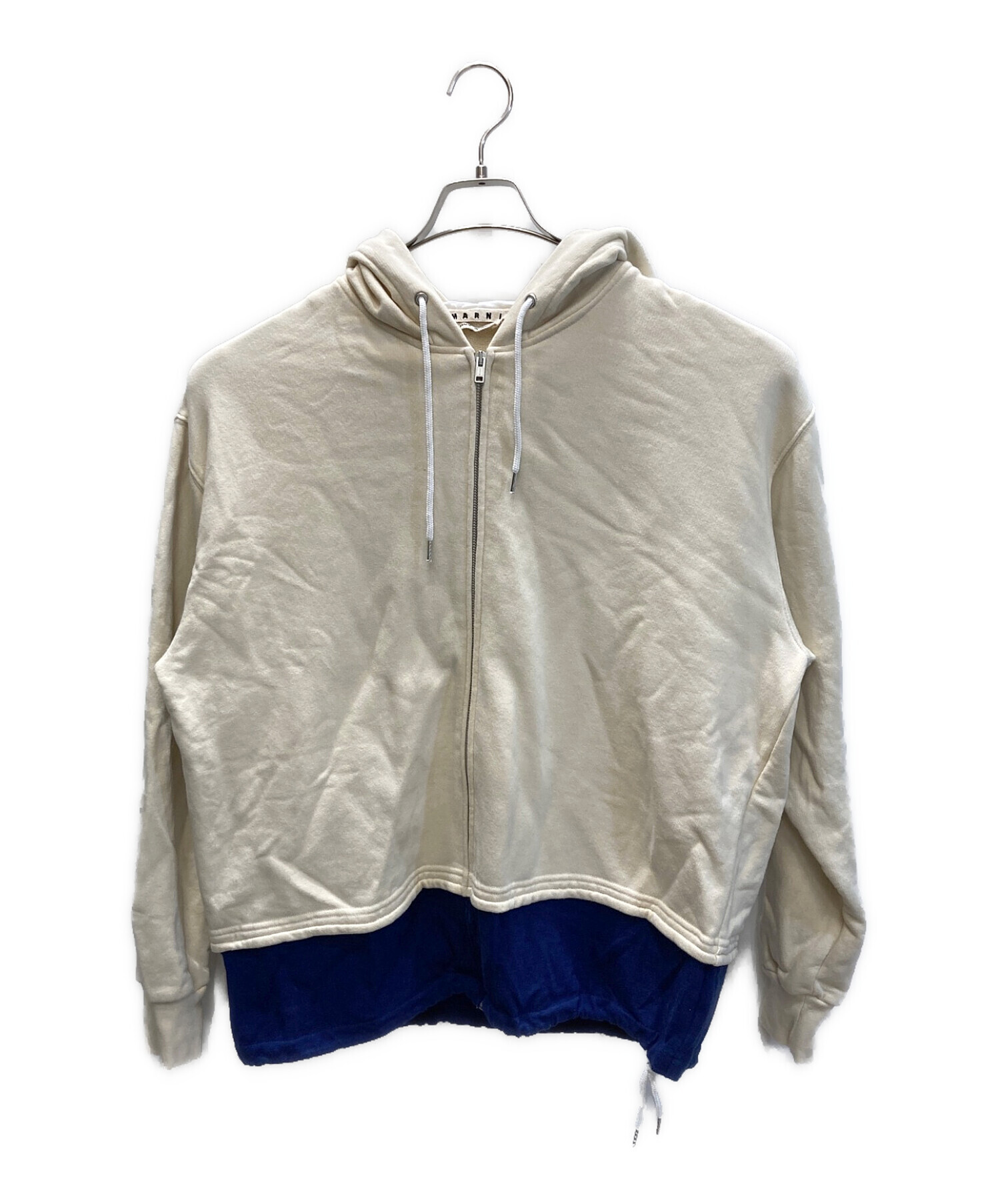中古・古着通販】MARNI (マルニ) レイヤードデザインジップアップ 
