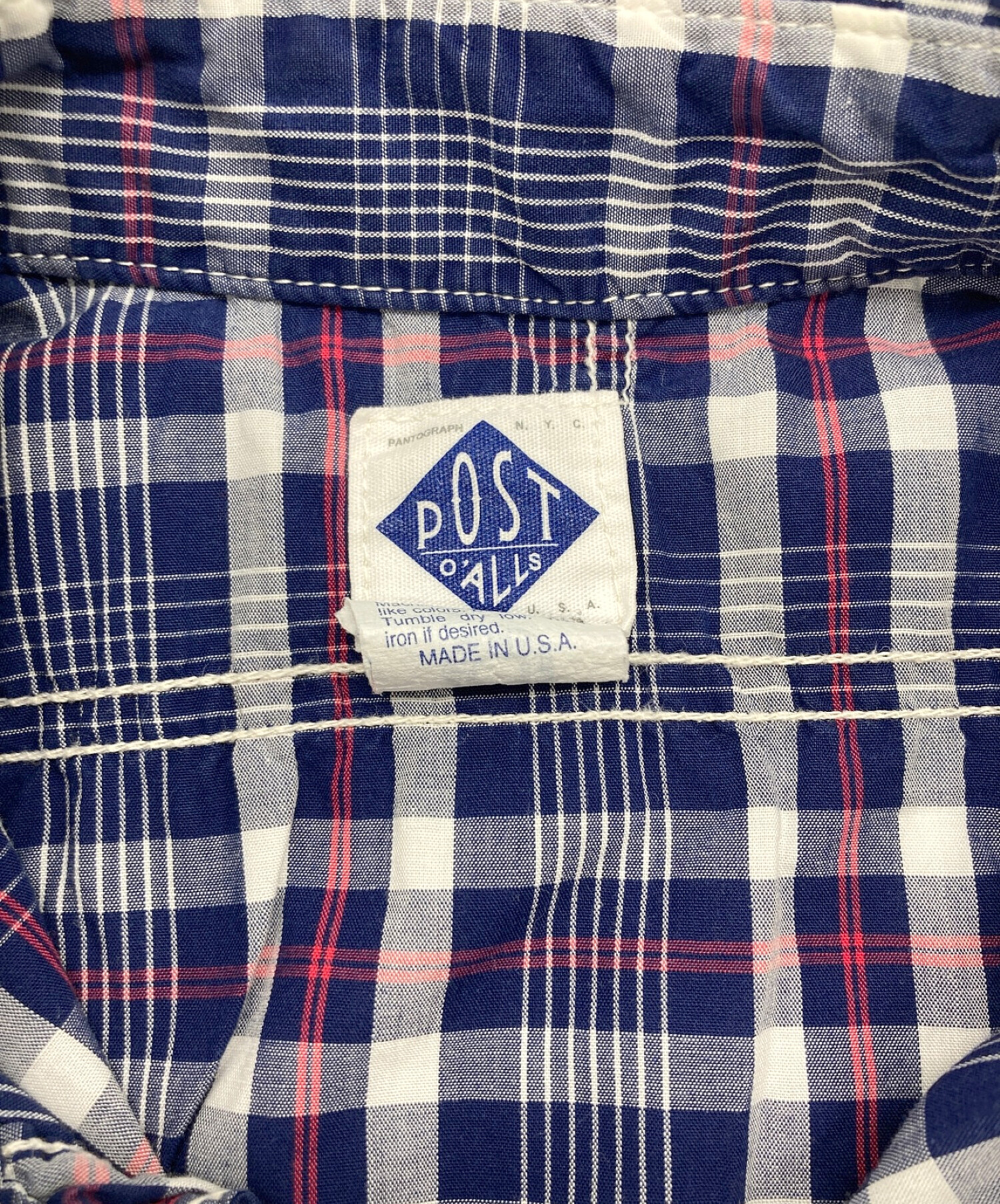 中古・古着通販】POST O'ALLS (ポストオーバーオールズ