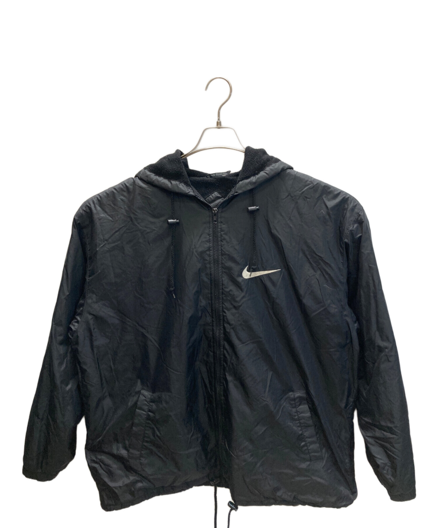 中古・古着通販】NIKE (ナイキ) バックロゴフーデットナイロン 