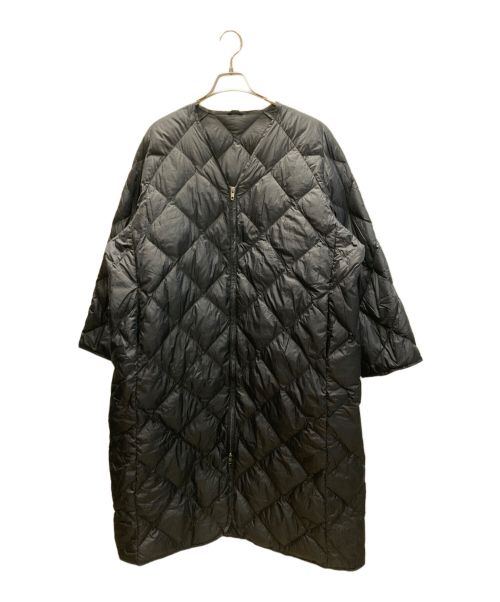 ノーク NORC キルティングコート ロングダウン カーキ サイズ2 TAION