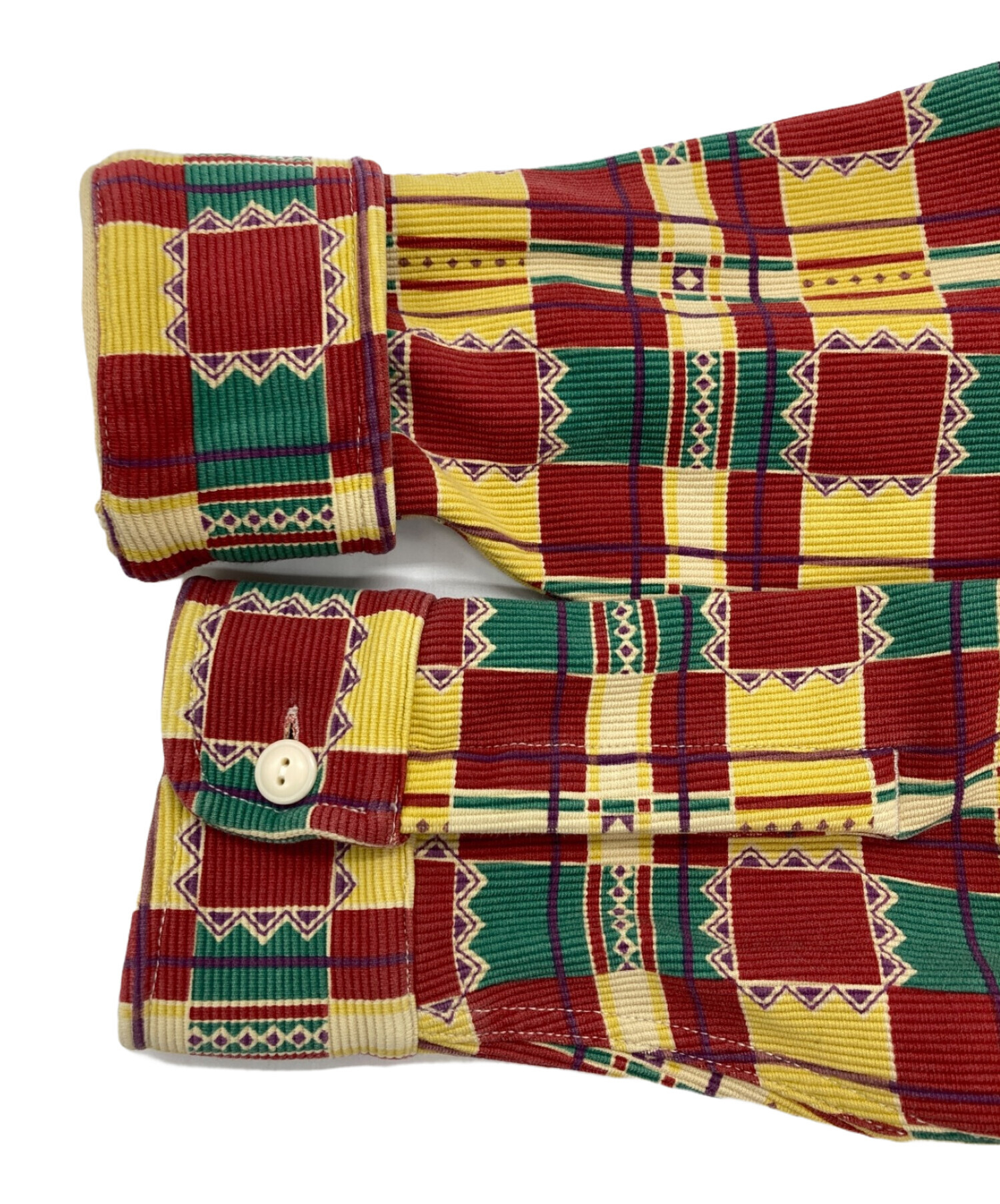 RRL 幾何学模様 長袖シャツ RRL チェック柄 RRL 幾何学模様 長袖シャツ 長袖 シャツ XS ダブル