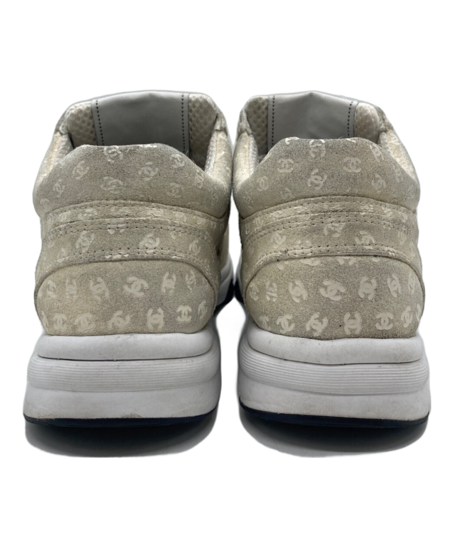 中古・古着通販】CHANEL (シャネル) ココマーク スエード スニーカー