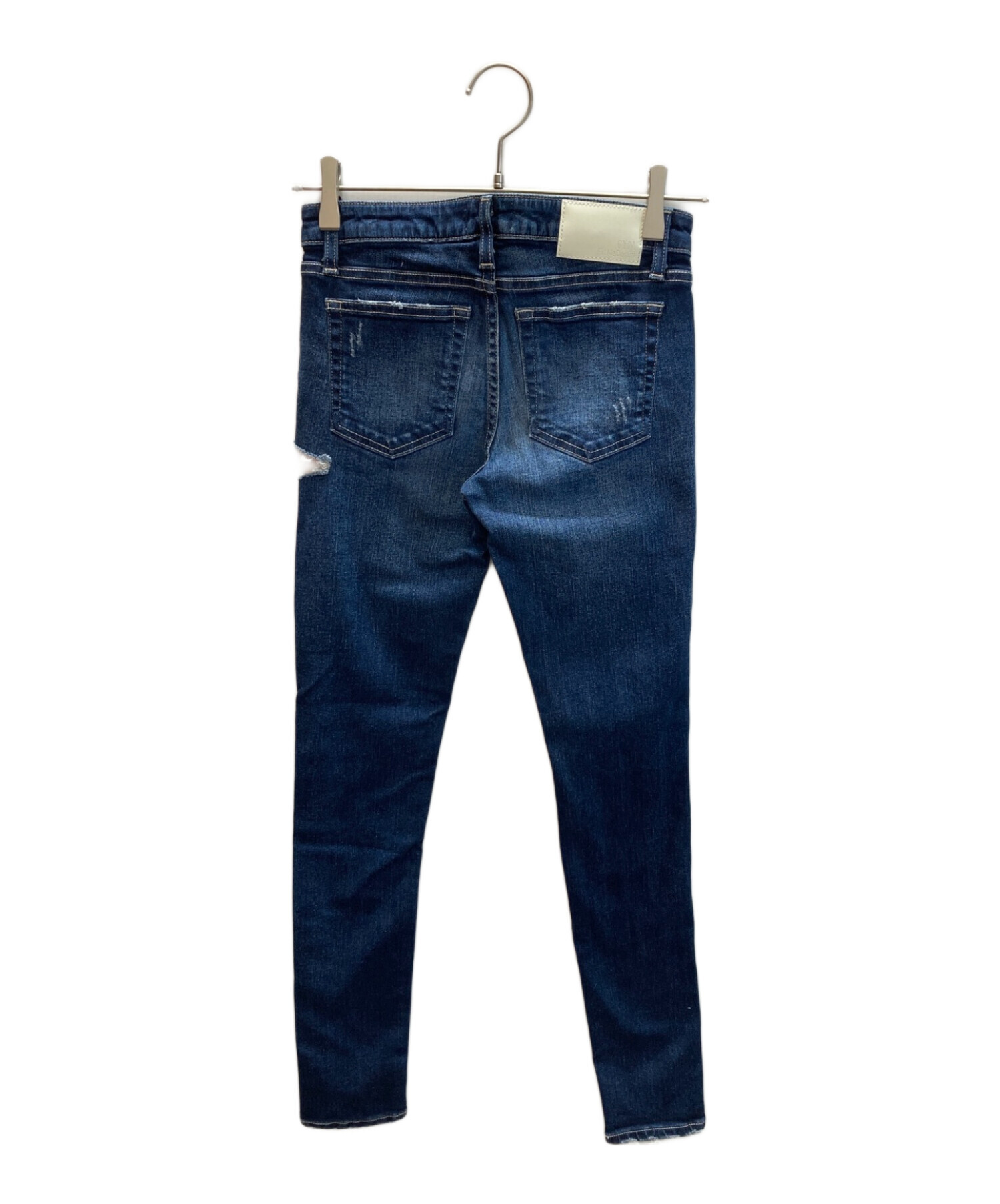 中古・古着通販】GYDA (ジェイダ) ダメージスキニーデニムパンツ 