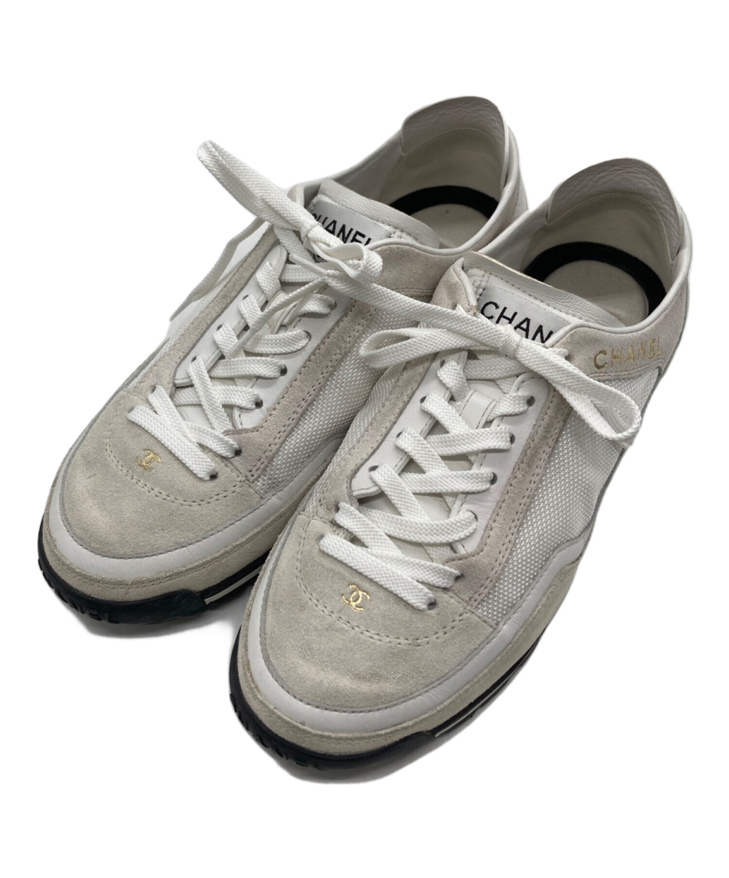 中古・古着通販】CHANEL (シャネル) ローカットスニーカー 中古・古着通販】CHANEL (シャネル) ローカットスニーカー