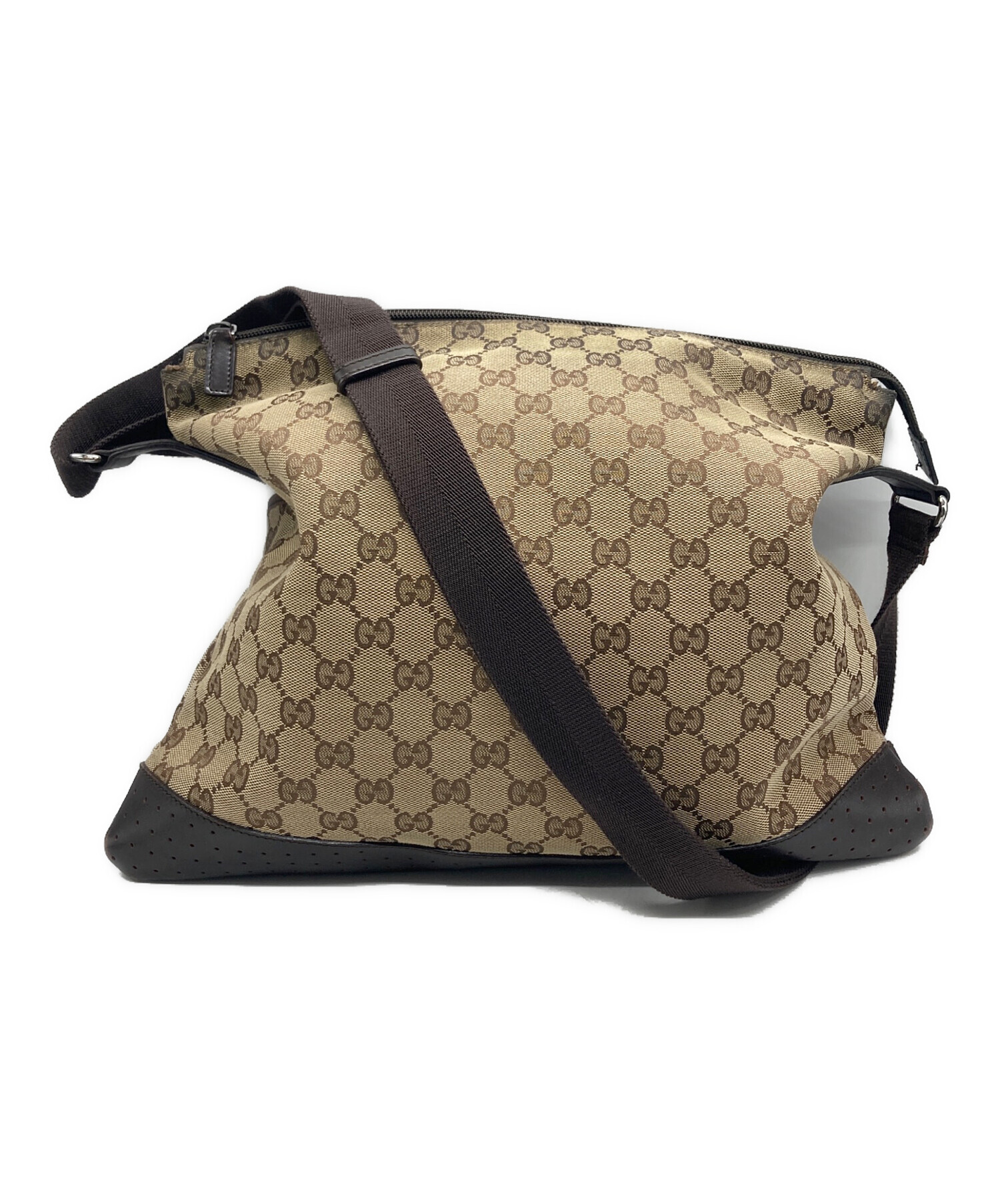 中古・古着通販】GUCCI (グッチ) GGキャンバス ショルダーバッグ