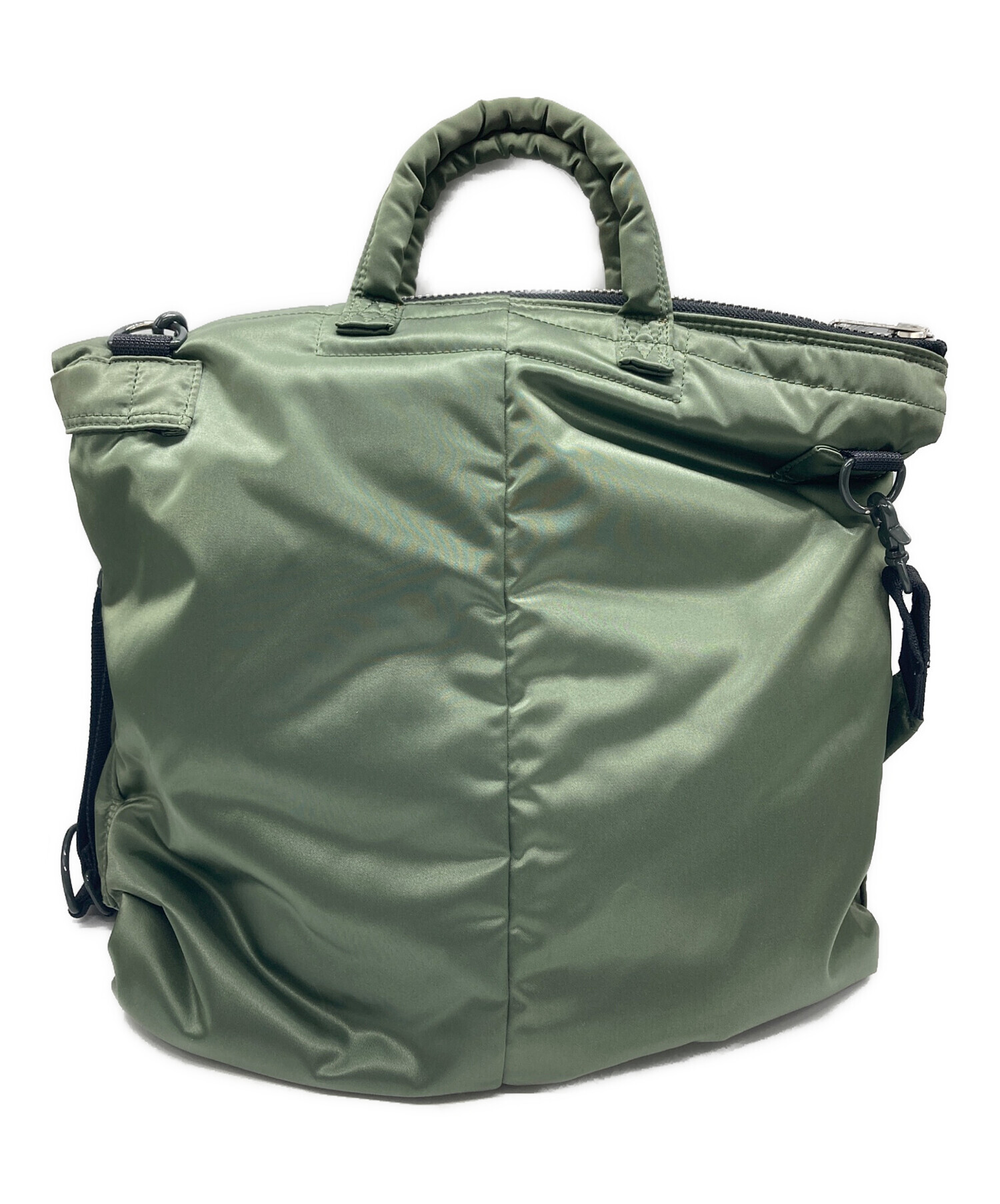 中古・古着通販】PORTER (ポーター) 2WAY HELMET BAG グリーン